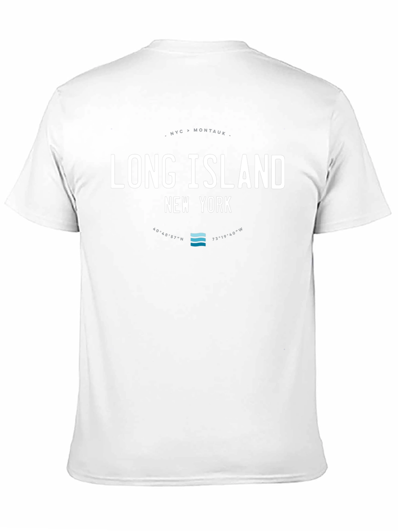 Long Island NYC Montauk Black T-Shirt