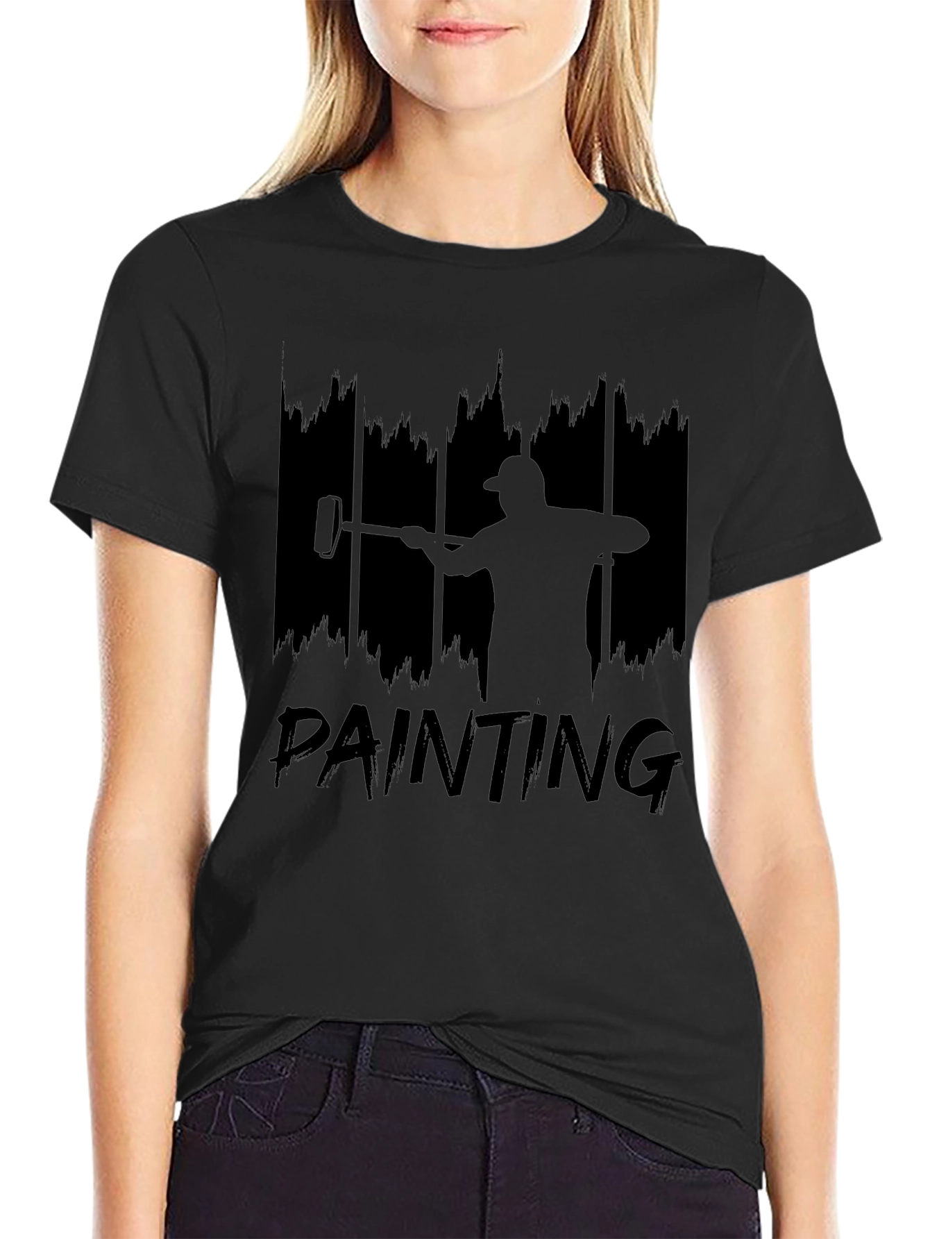 Painter T-Shirt - Artful Design Comfortable Fit