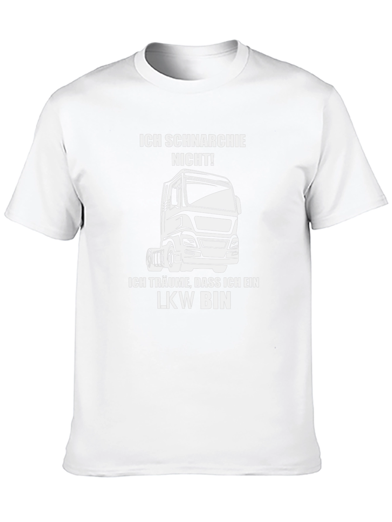 Ich Schnarchie Nicht! Trucker T-Shirt