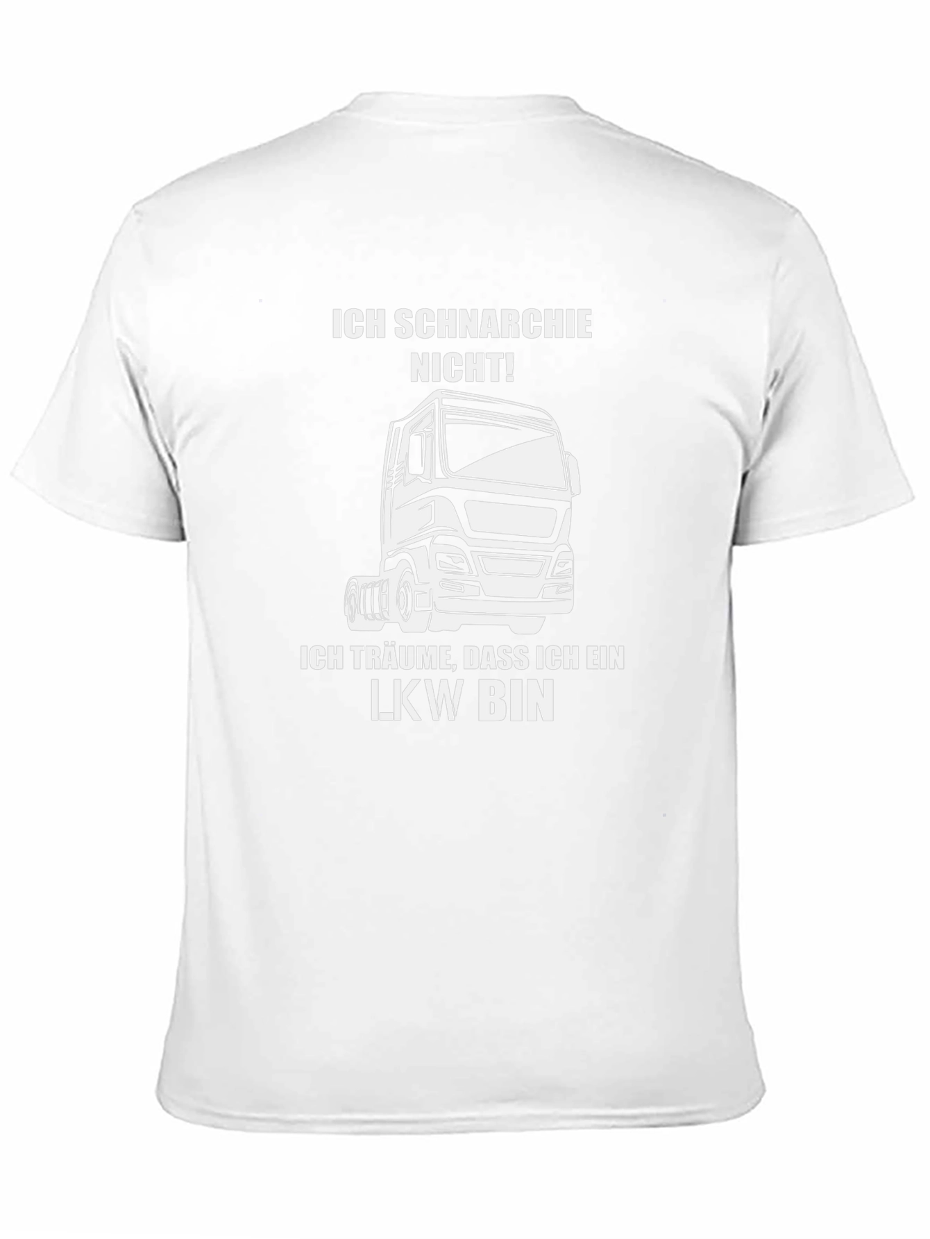 Ich Schnarchie Nicht! Trucker T-Shirt