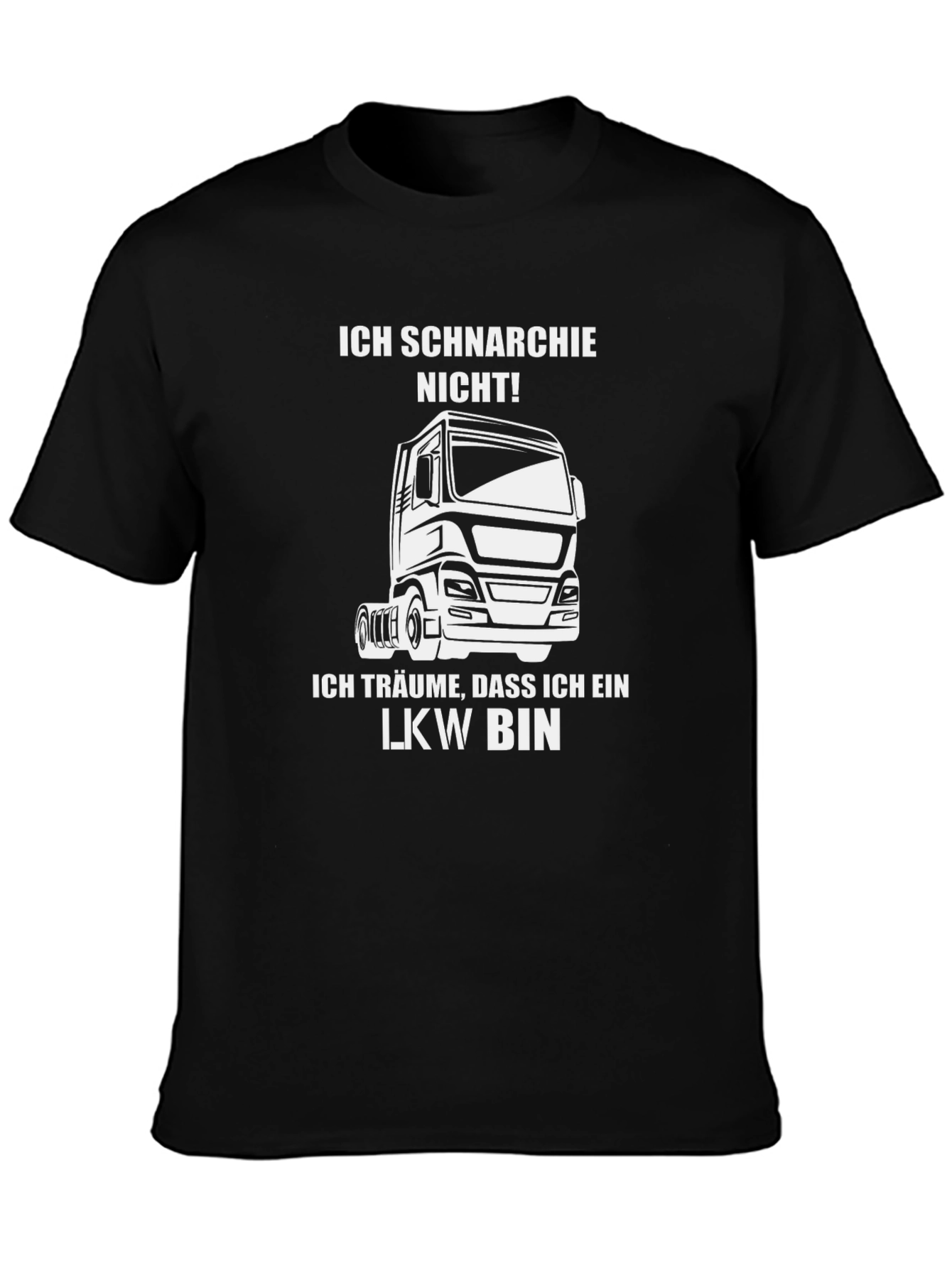 Ich Schnarchie Nicht! Trucker T-Shirt