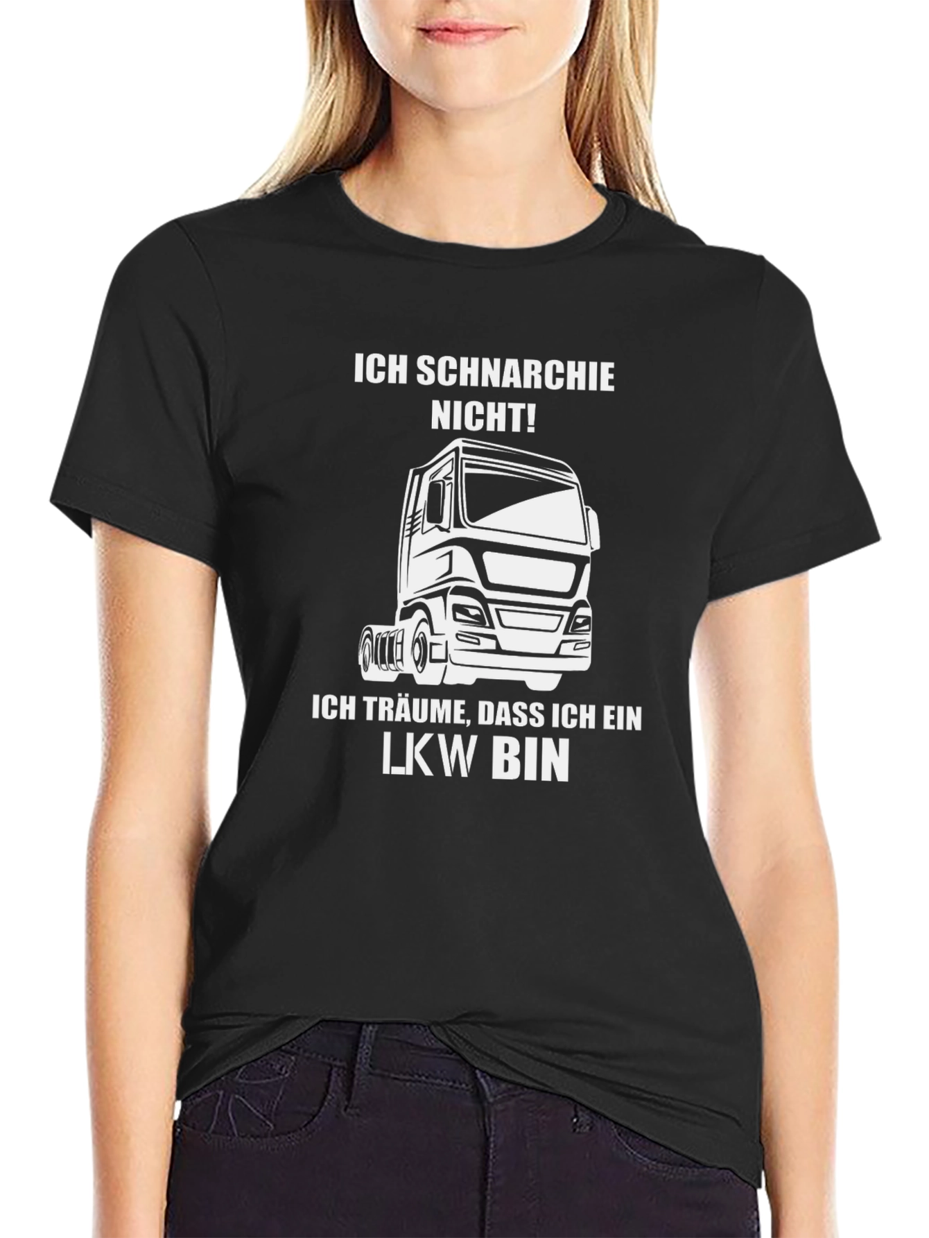 Ich Schnarchie Nicht! Trucker T-Shirt