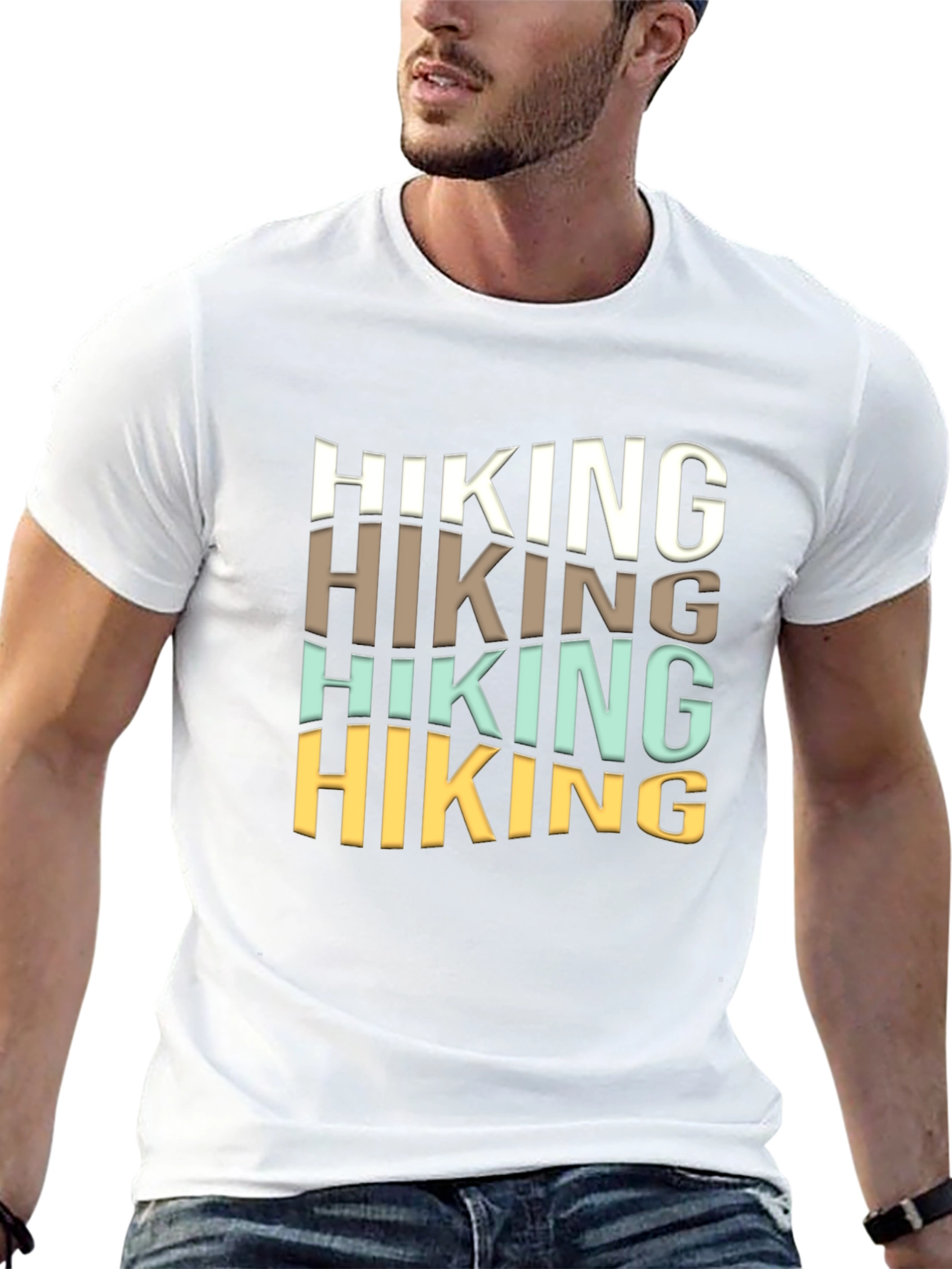 Hiking T-Shirt - Retro Style Graphic Tee