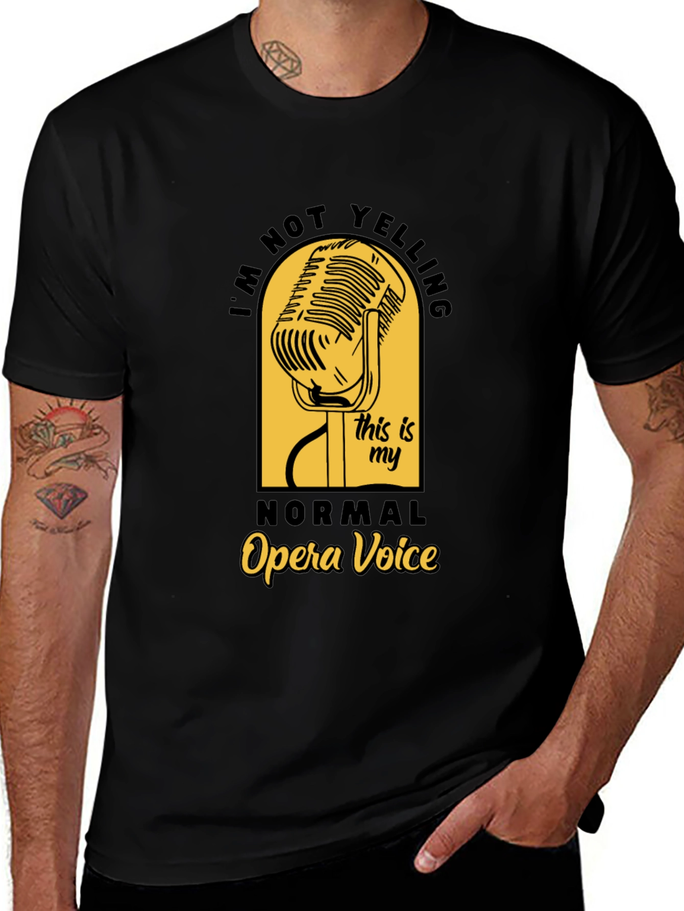 Opera Voice T-Shirt - Funny Singer Tee