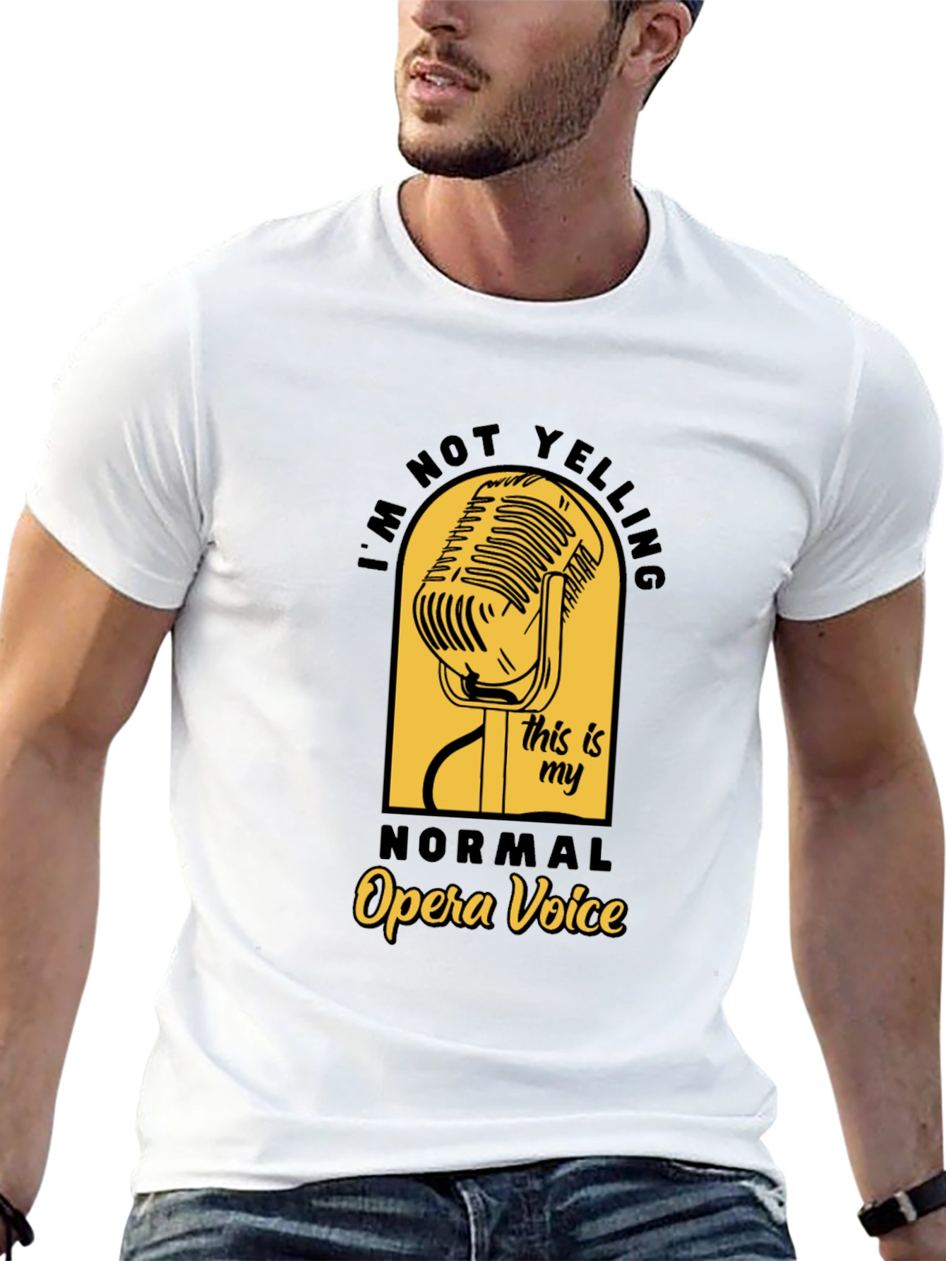 Opera Voice T-Shirt - Funny Singer Tee
