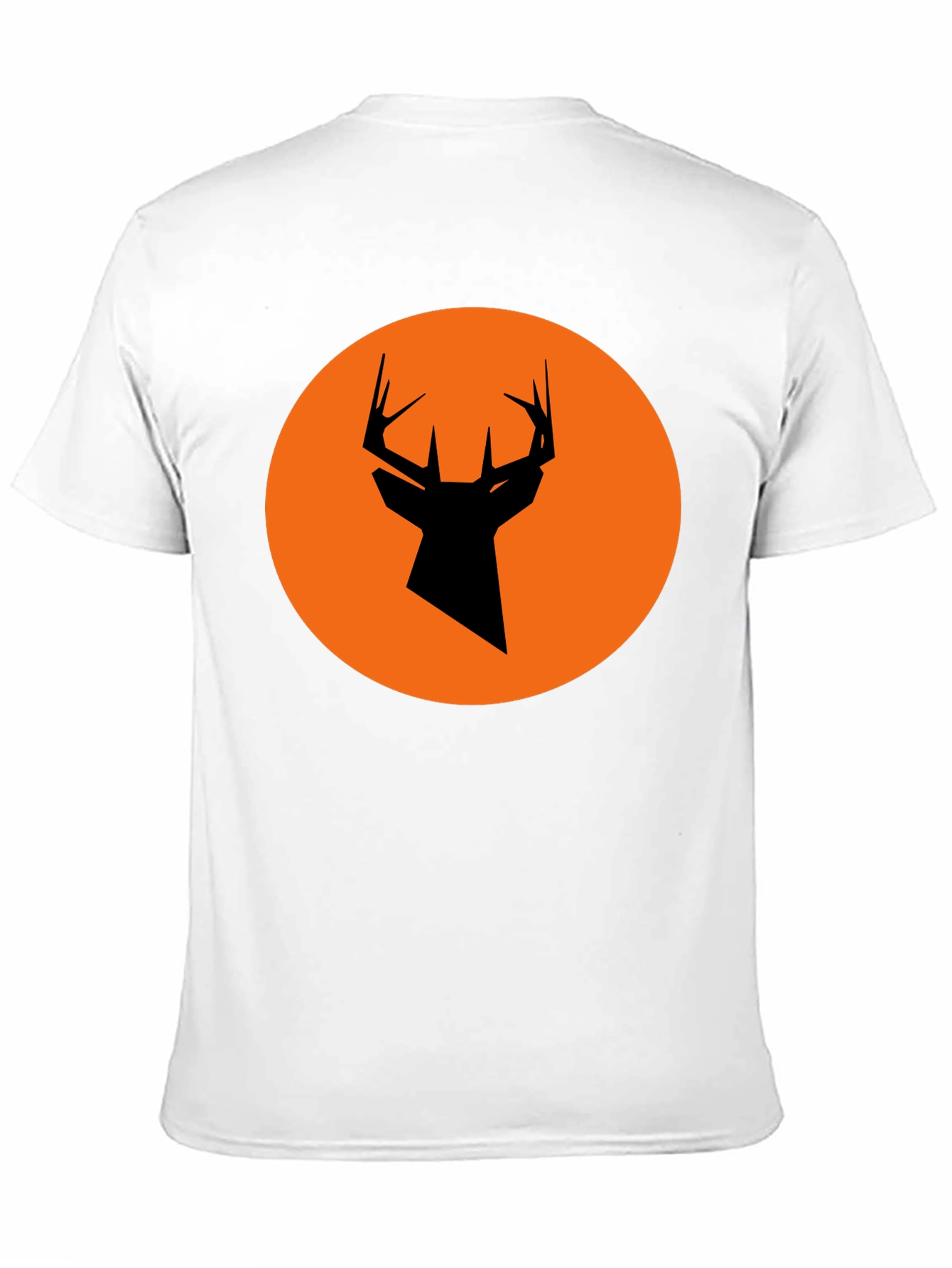 Modern Deer Silhouette Graphic Tee