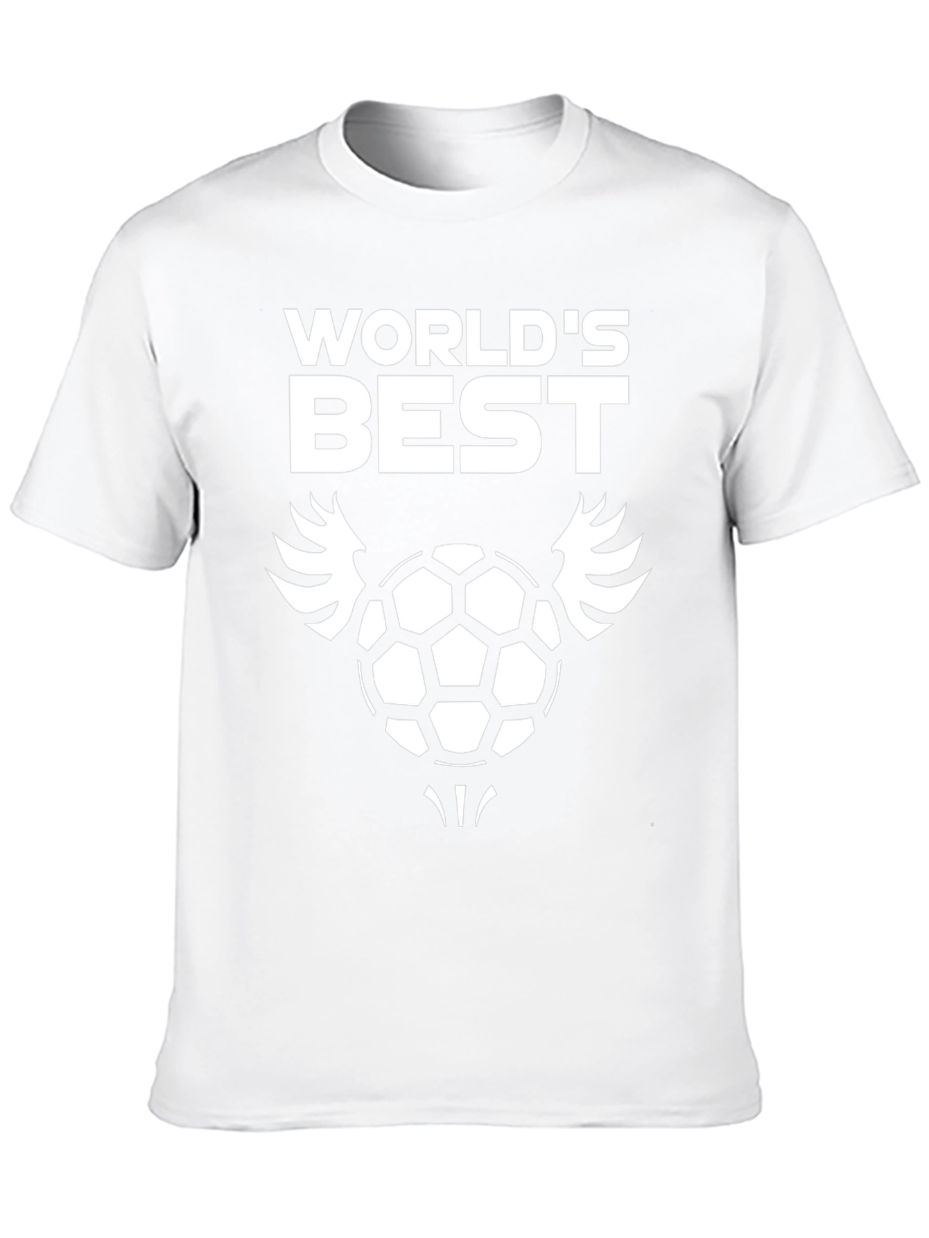 Worlds Best Soccer T-Shirt - Black Graphic Tee