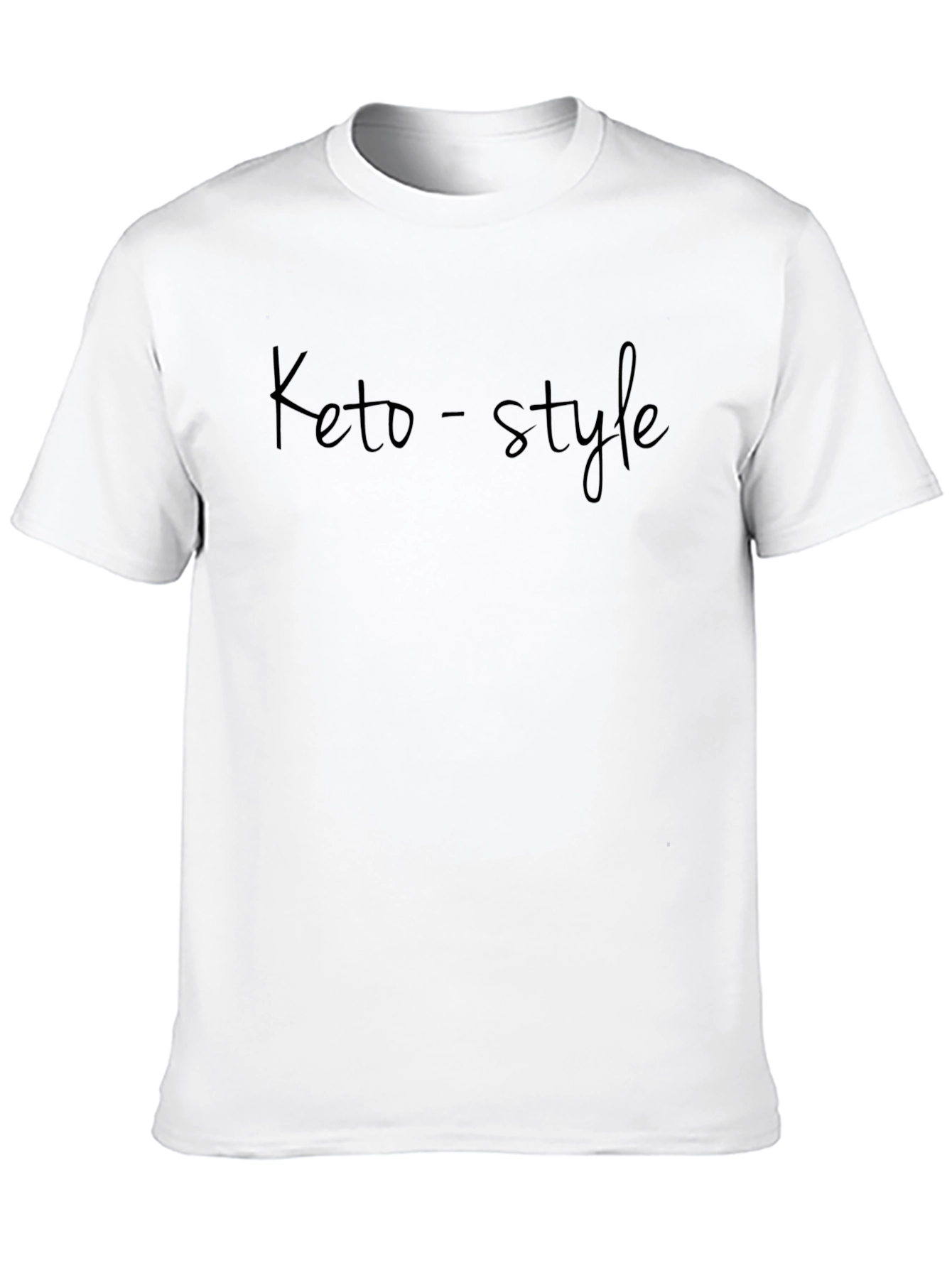 Keto-Style Black T-Shirt