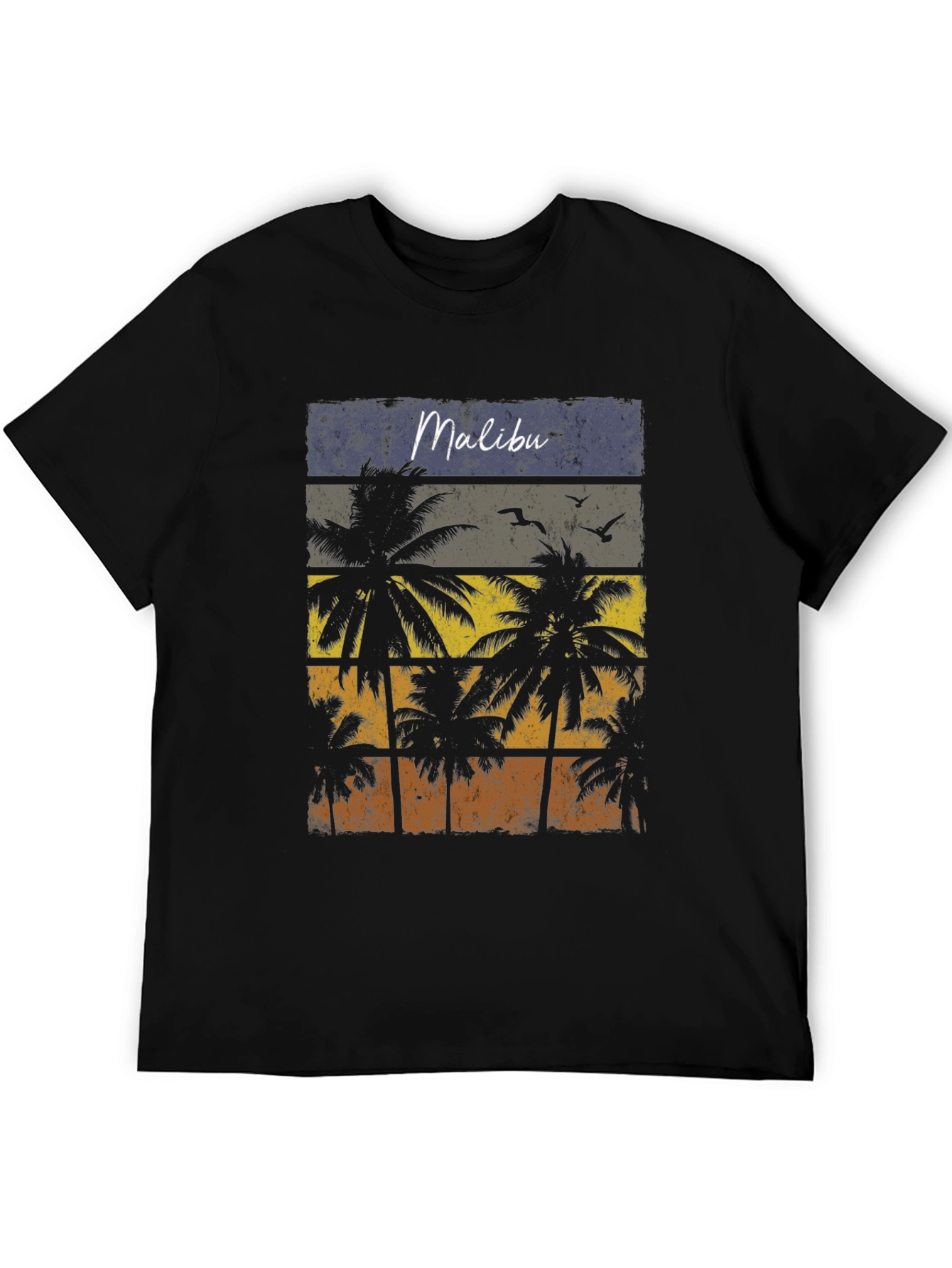 Malibu Palms Retro Graphic T-Shirt