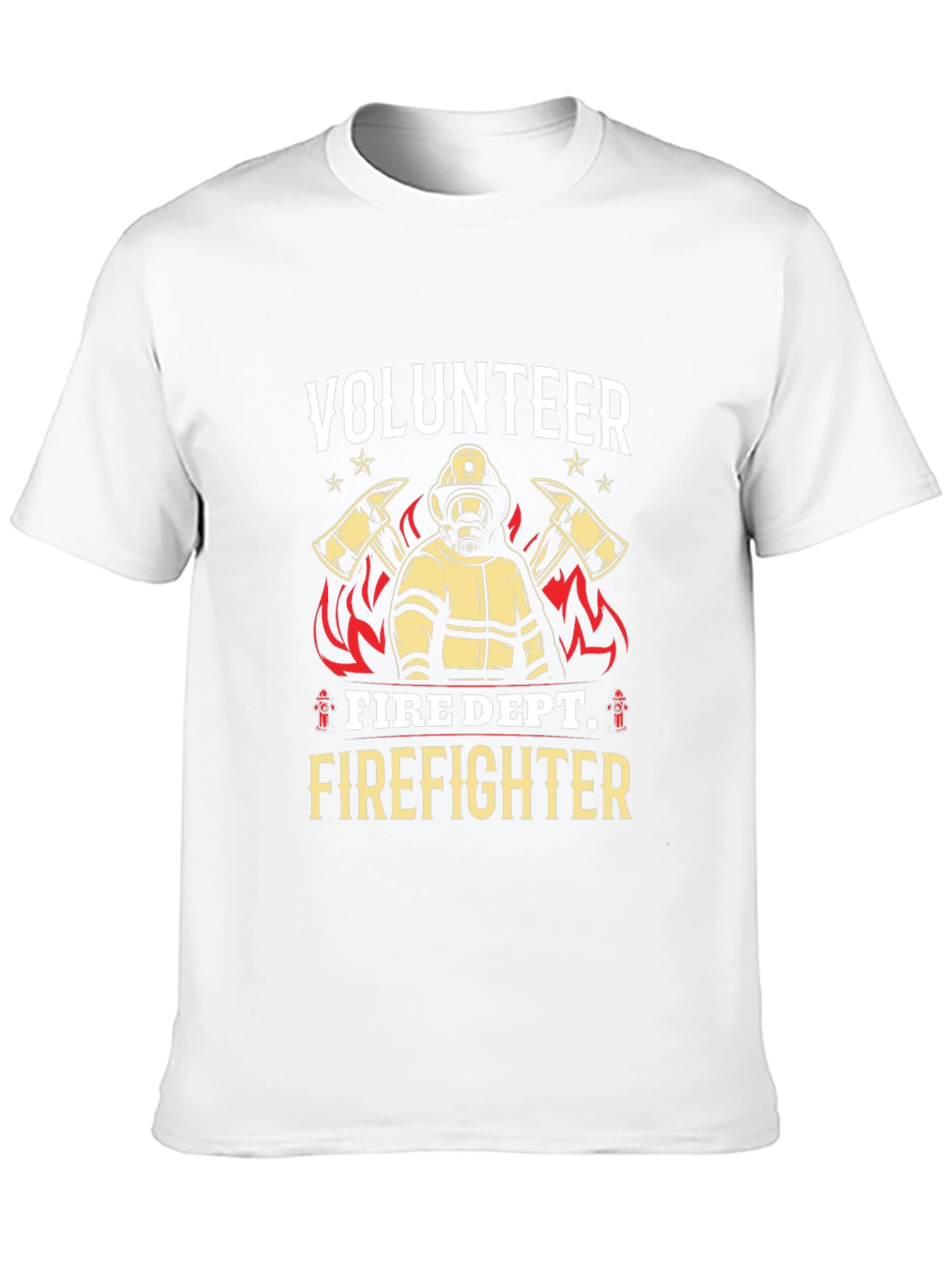 Volunteer Firefighter Graphic T-Shirt