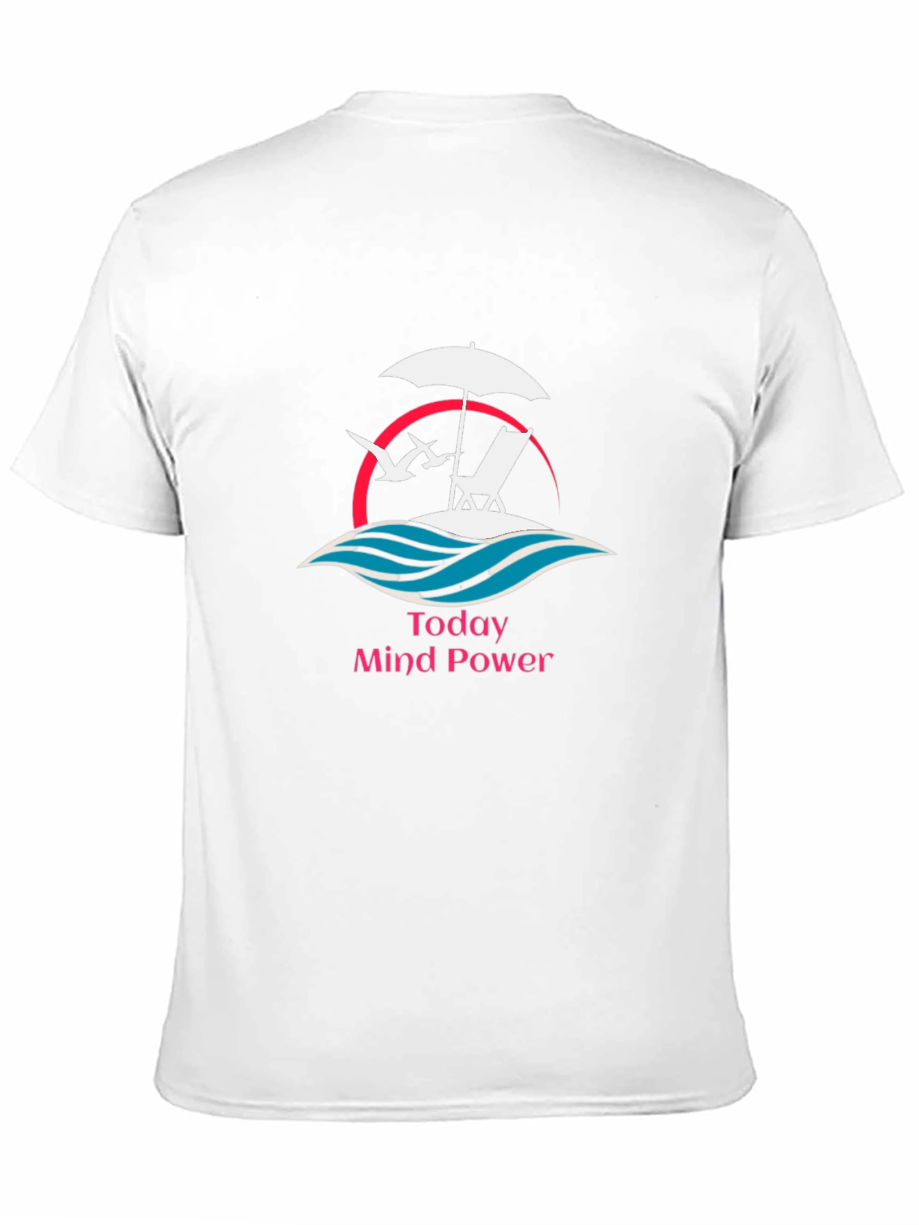 Relaxing Beach Scene T-Shirt - Today Mind Power