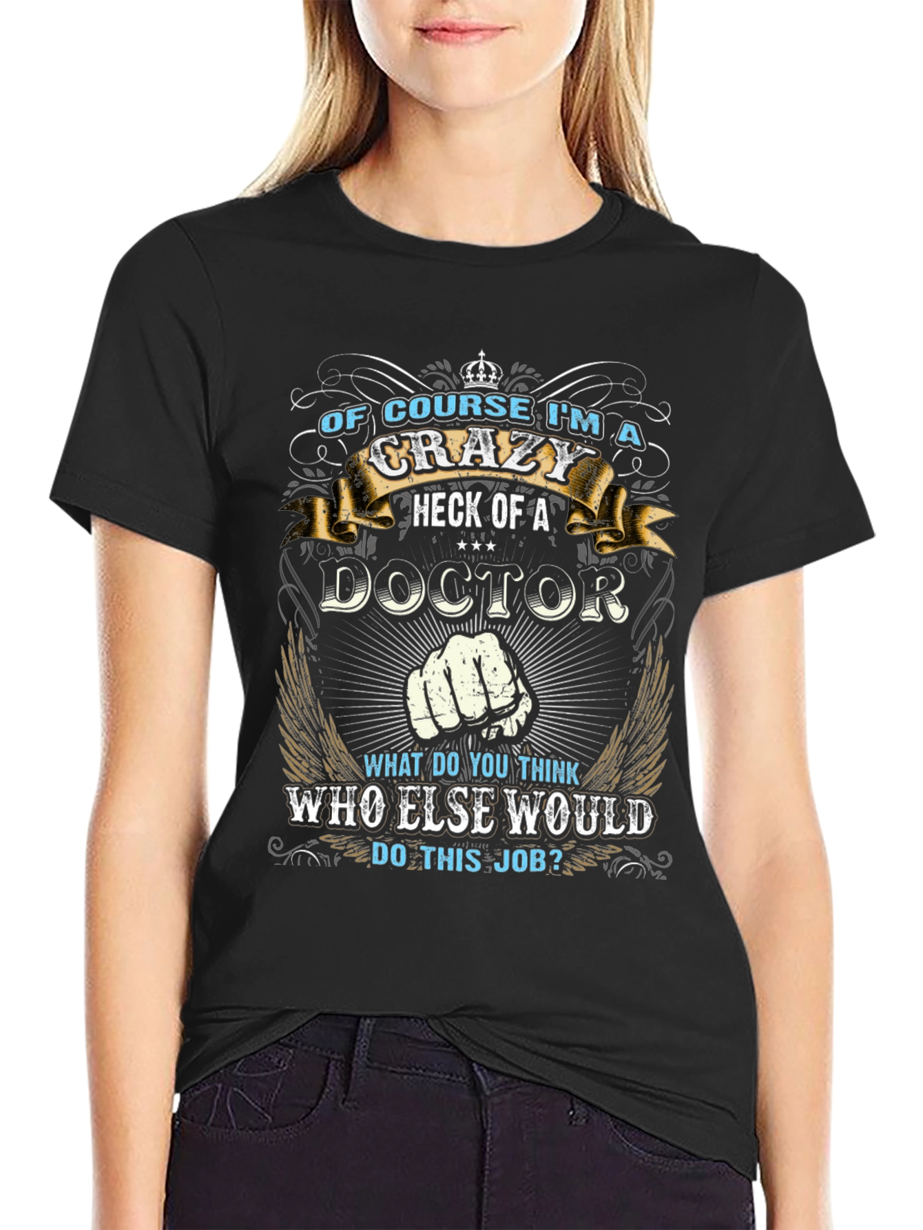Crazy Doctor T-Shirt - Unique Graphic Tee