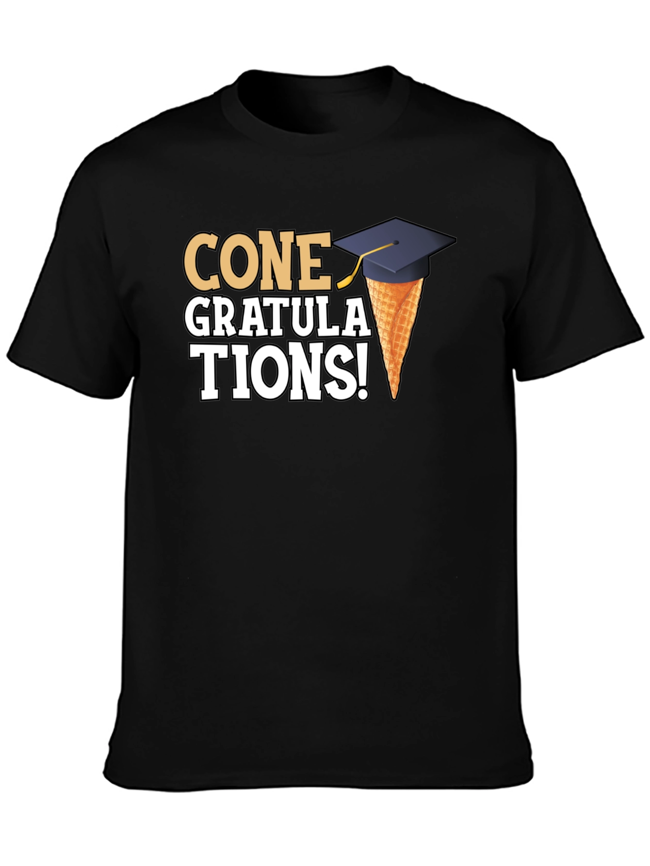 Cone Gratulations T-Shirt Graduation Gift