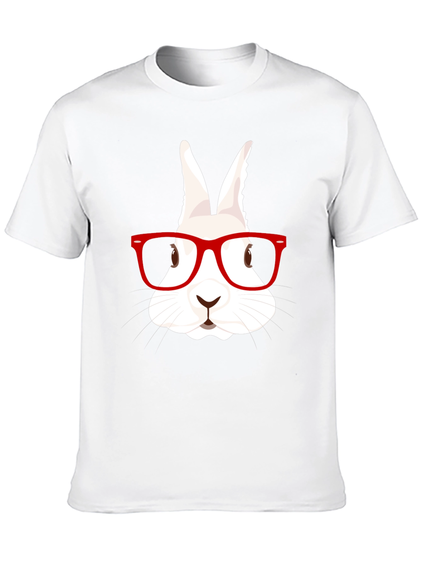 Rabbit with Glasses Graphic Tee