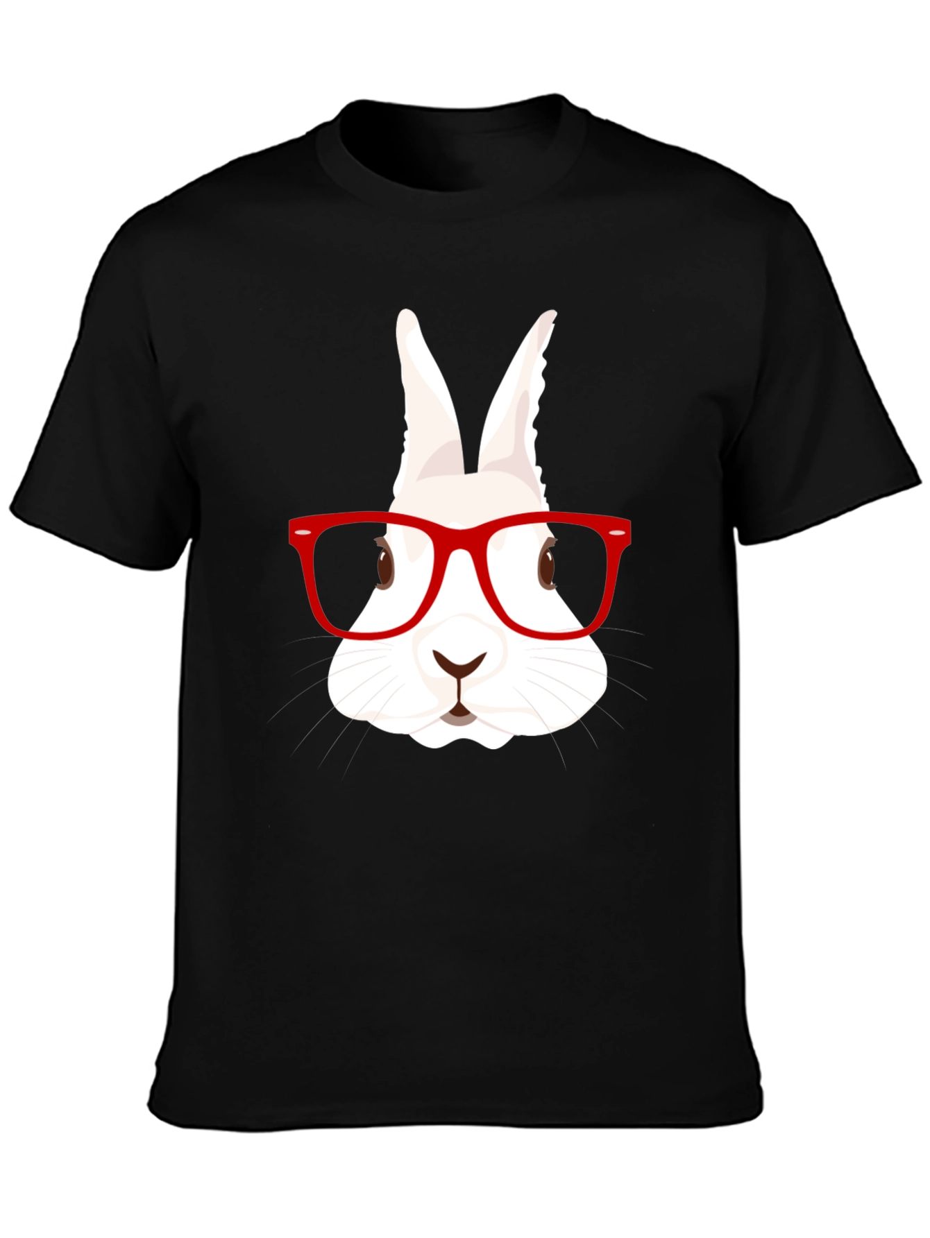 Rabbit with Glasses Graphic Tee