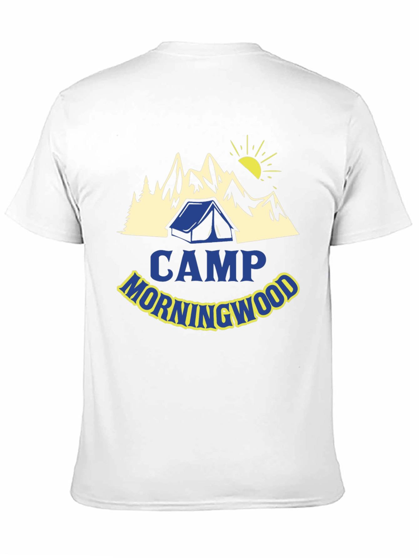 Camp Morningwood T-Shirt - Camping Adventure Tee