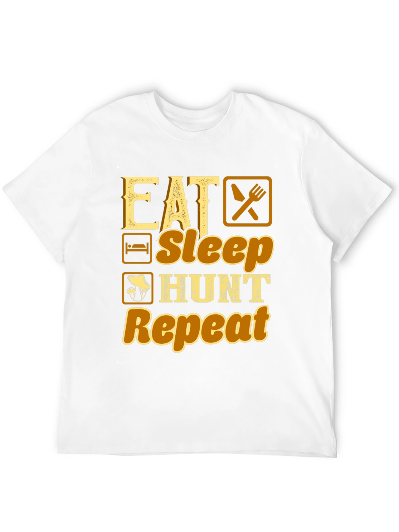 Eat Sleep Hunt Repeat Graphic T-Shirt