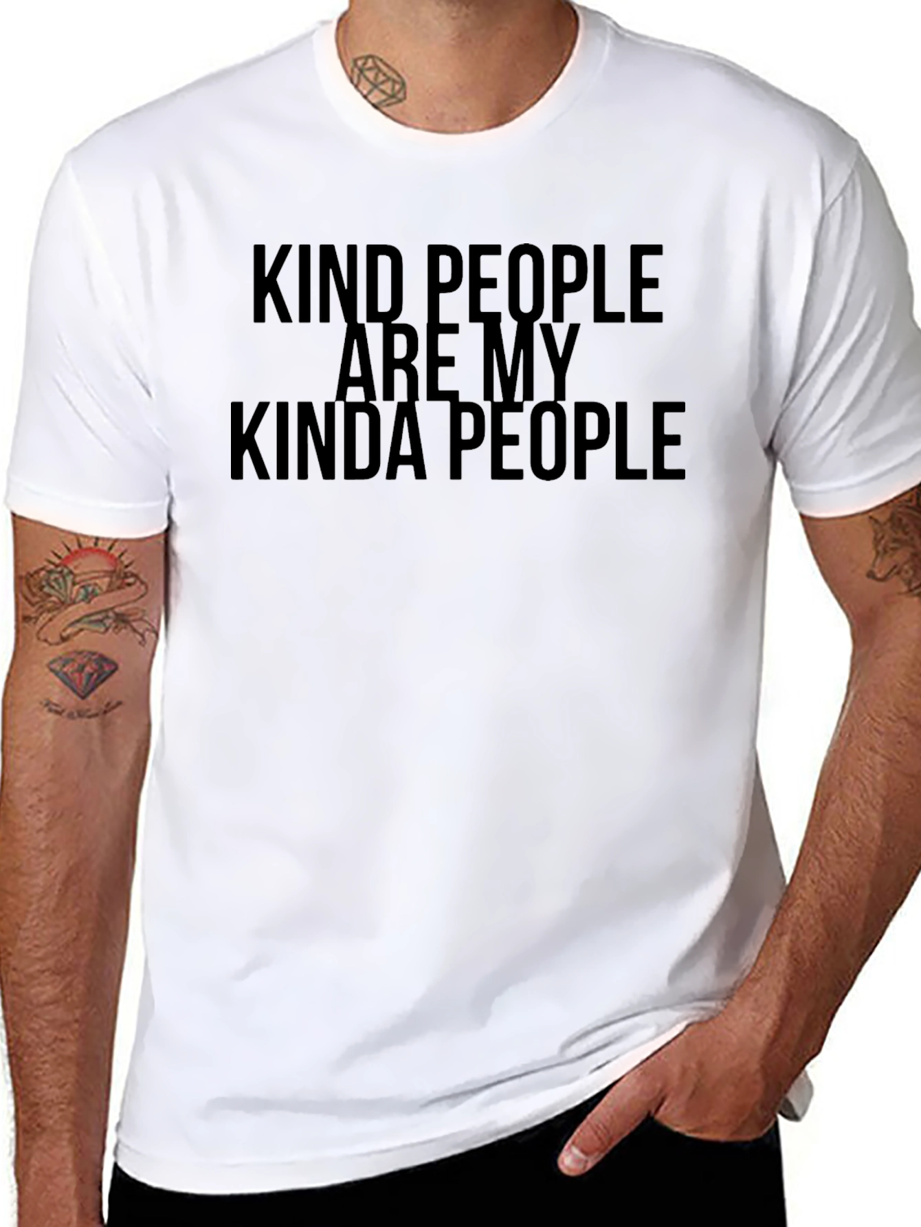Kind People Tee - Soft Cotton Casual Shirt