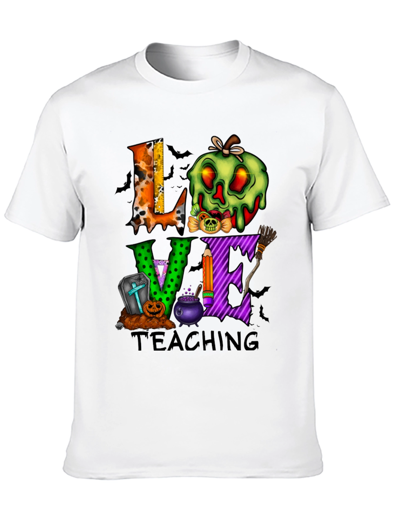Love Teaching Halloween Graphic Tee