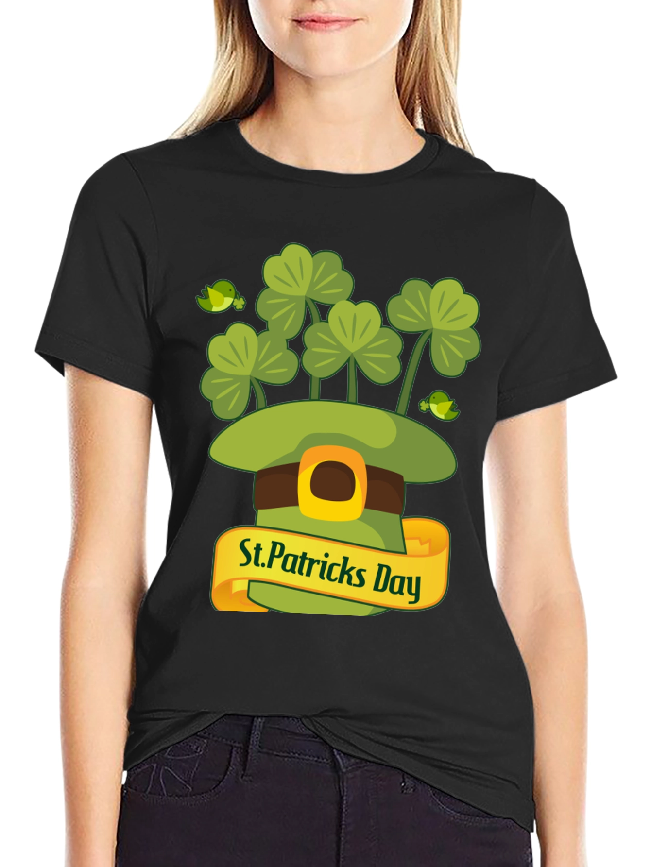 St. Patricks Day Clover T-Shirt
