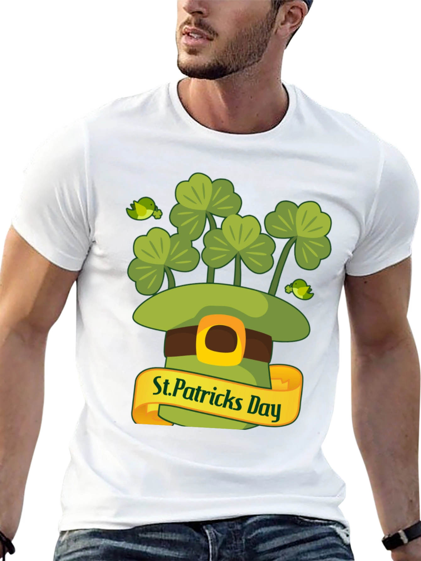 St. Patricks Day Clover T-Shirt