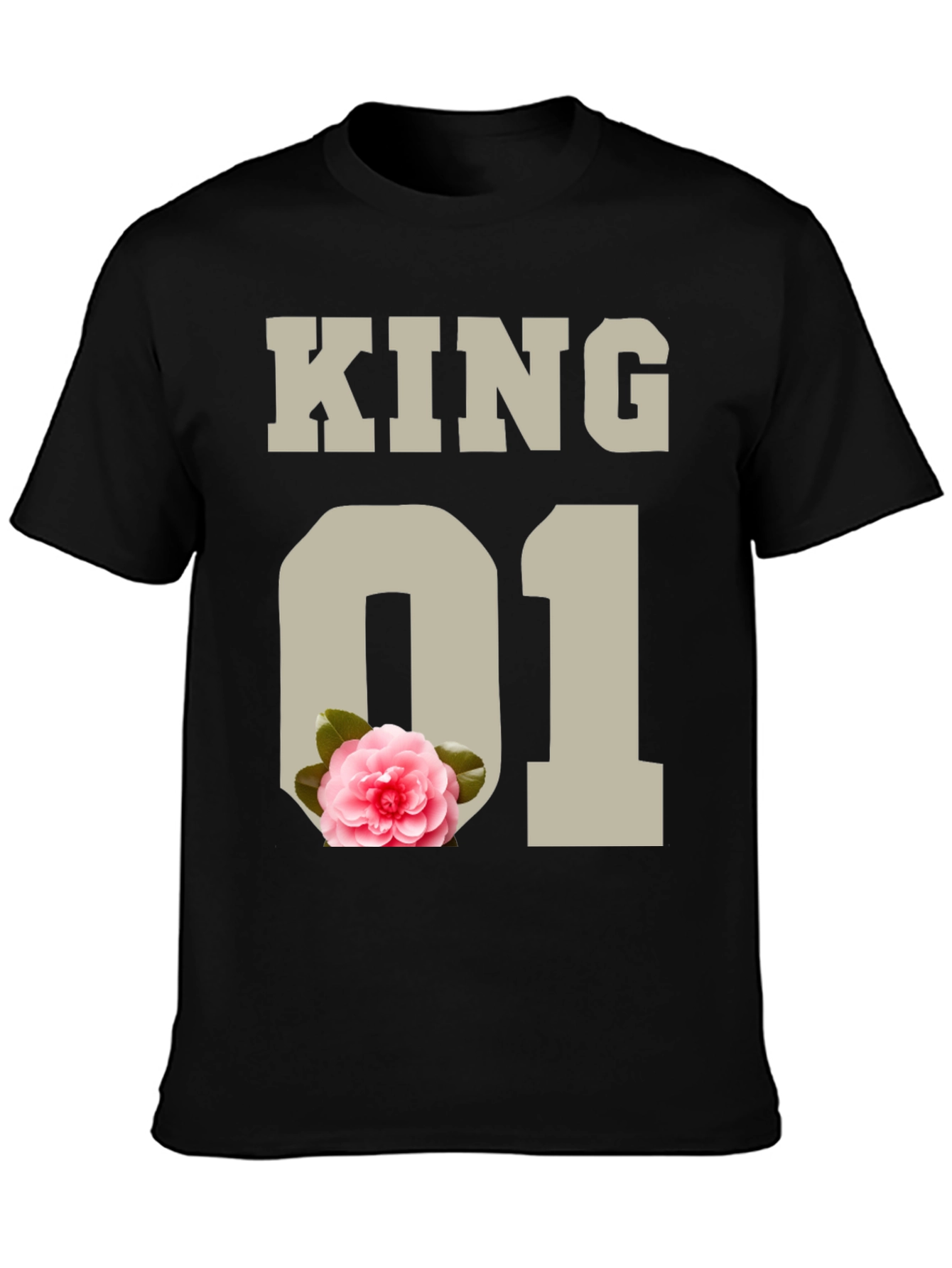 King 01 Floral Graphic Tee