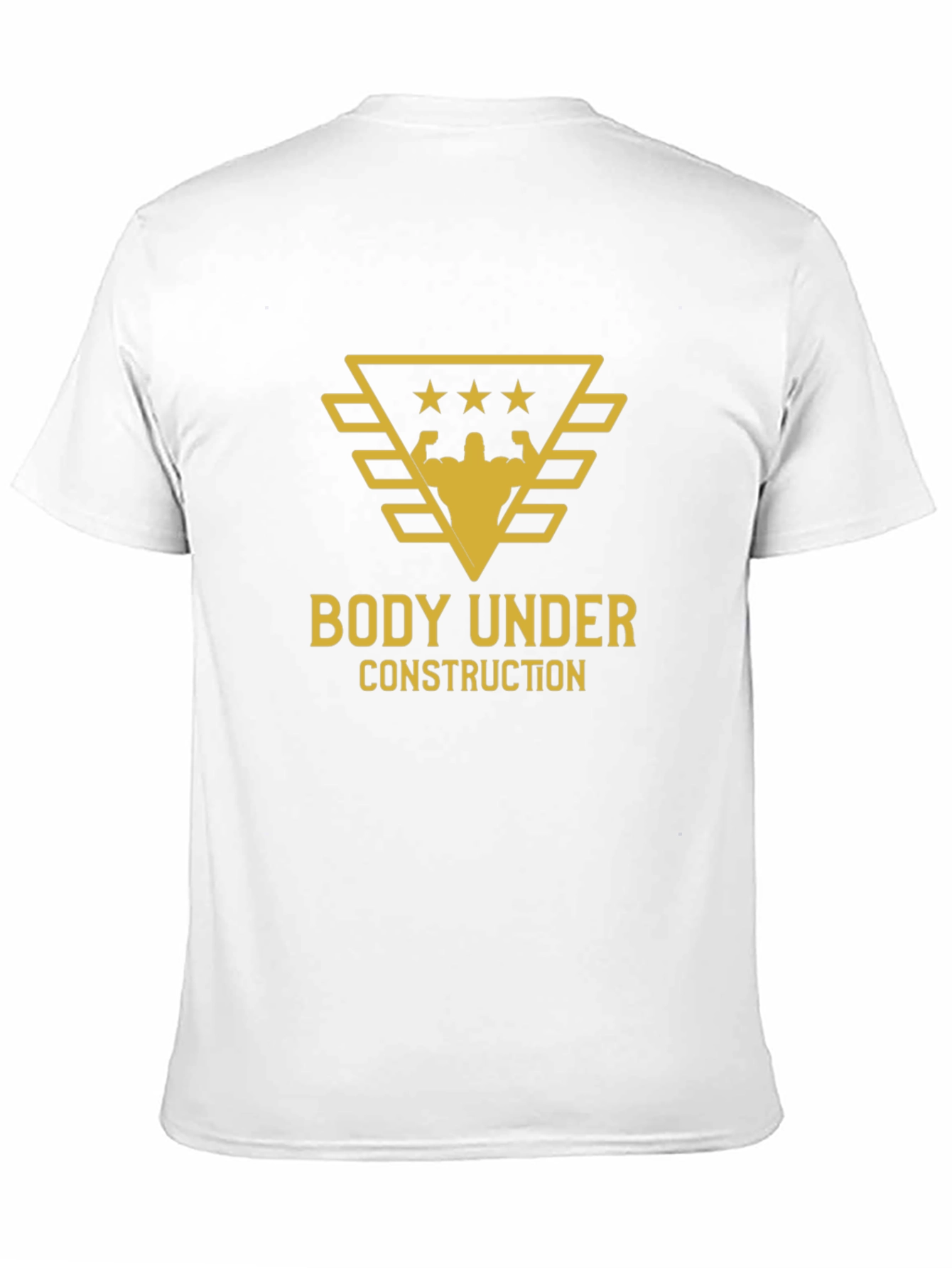 Body Under Construction Black Graphic Tee