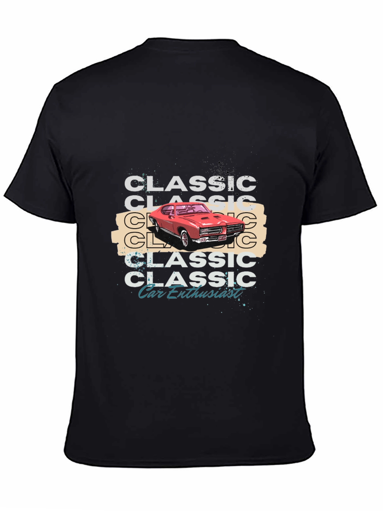 Classic Car Enthusiast Graphic Tee