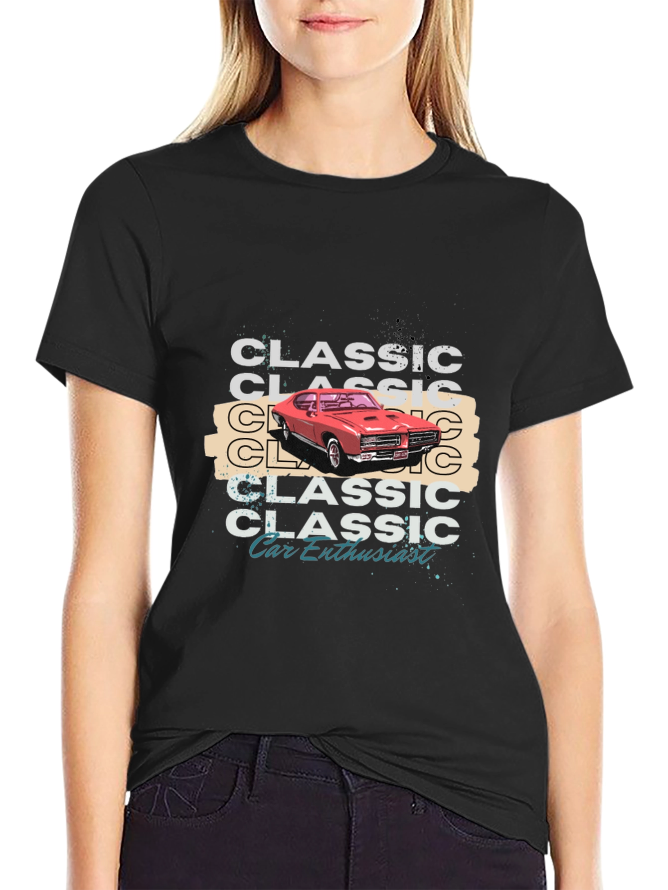 Classic Car Enthusiast Graphic Tee
