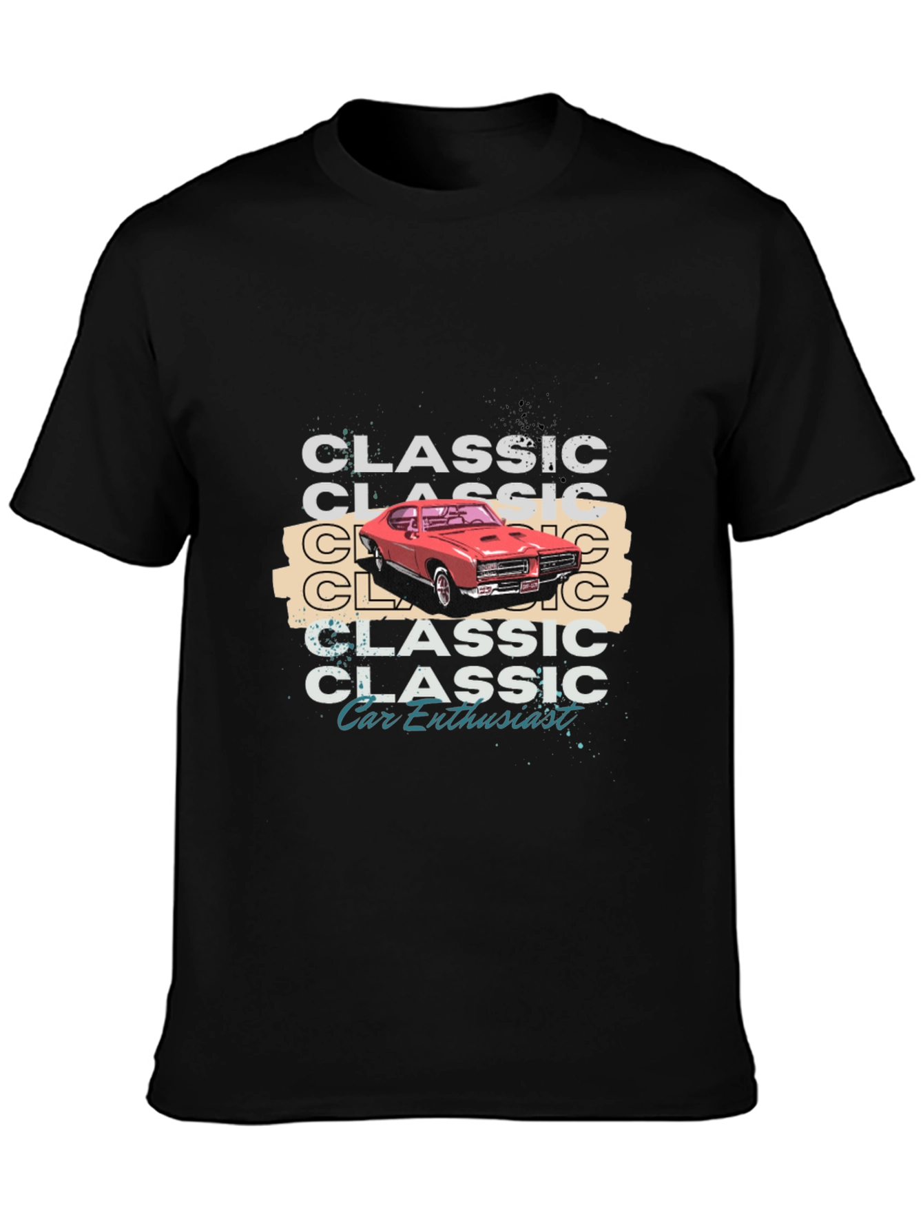 Classic Car Enthusiast Graphic Tee
