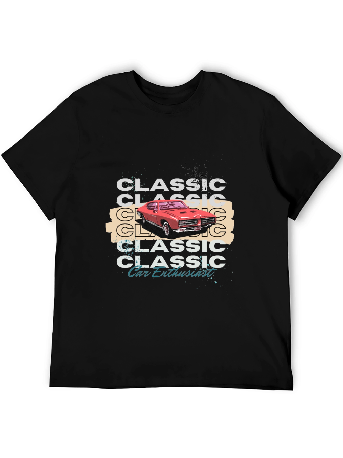 Classic Car Enthusiast Graphic Tee