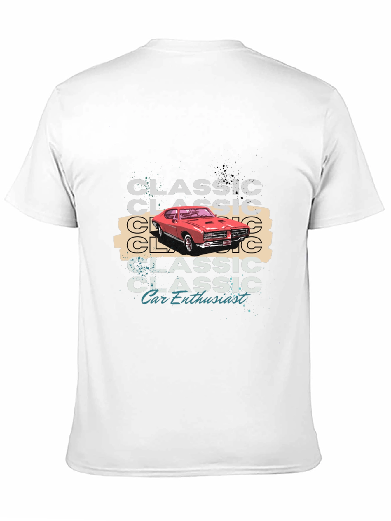 Classic Car Enthusiast Graphic Tee
