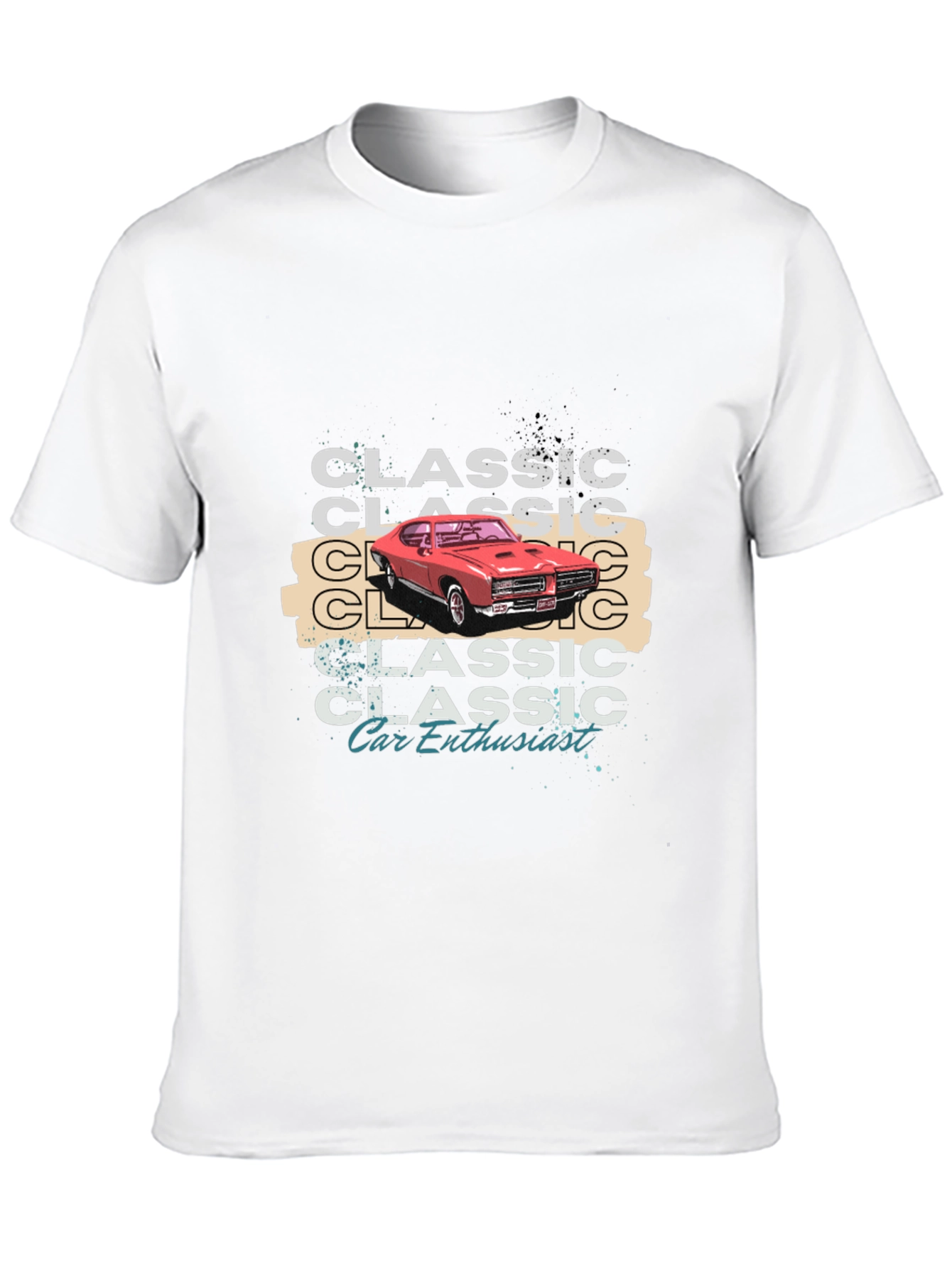 Classic Car Enthusiast Graphic Tee
