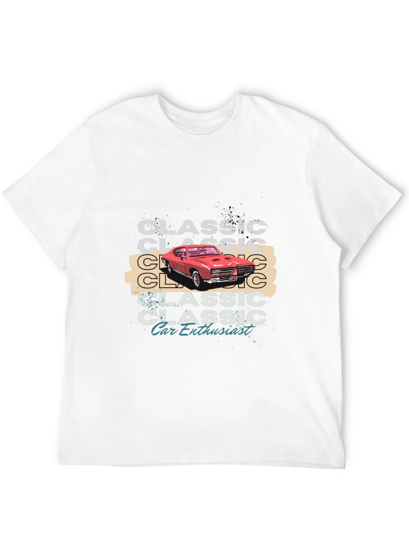 Classic Car Enthusiast Graphic Tee
