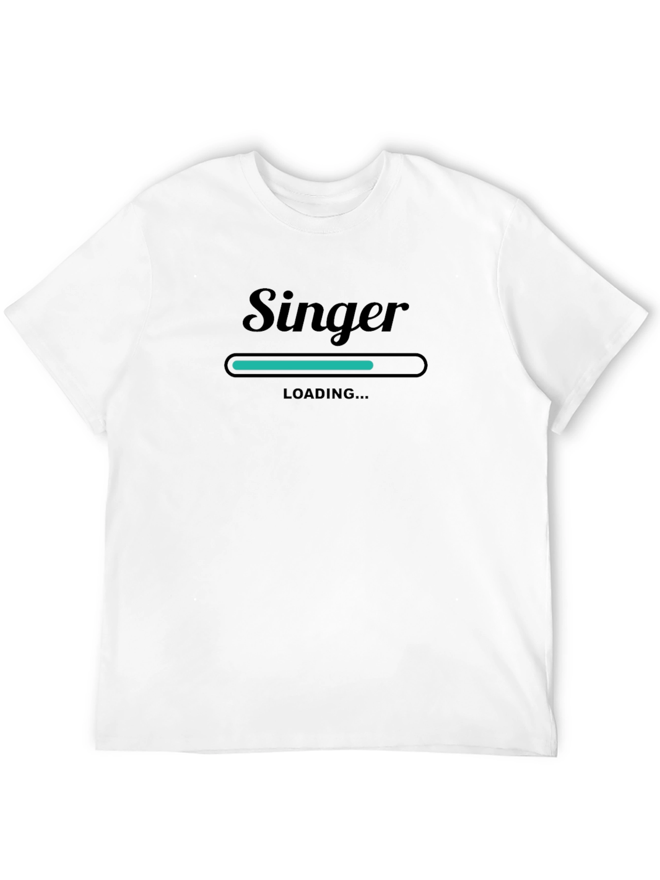 Singer Loading T-Shirt - Black
