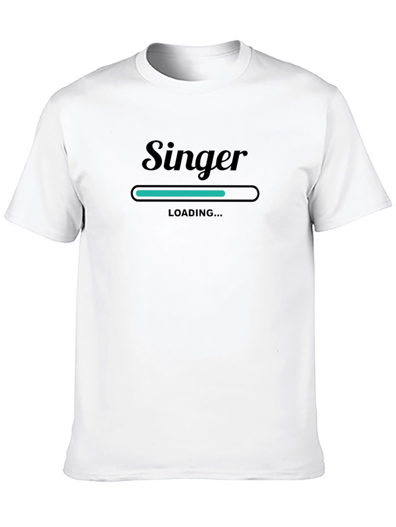 Singer Loading T-Shirt - Black