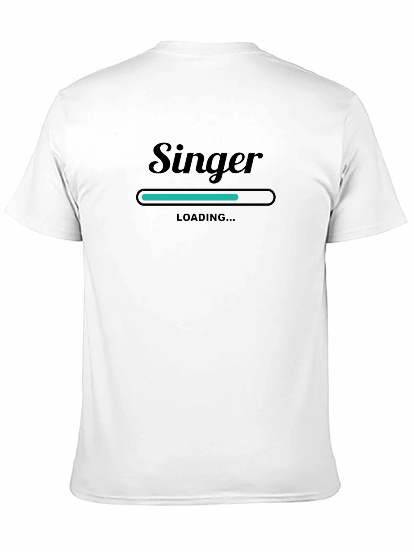 Singer Loading T-Shirt - Black