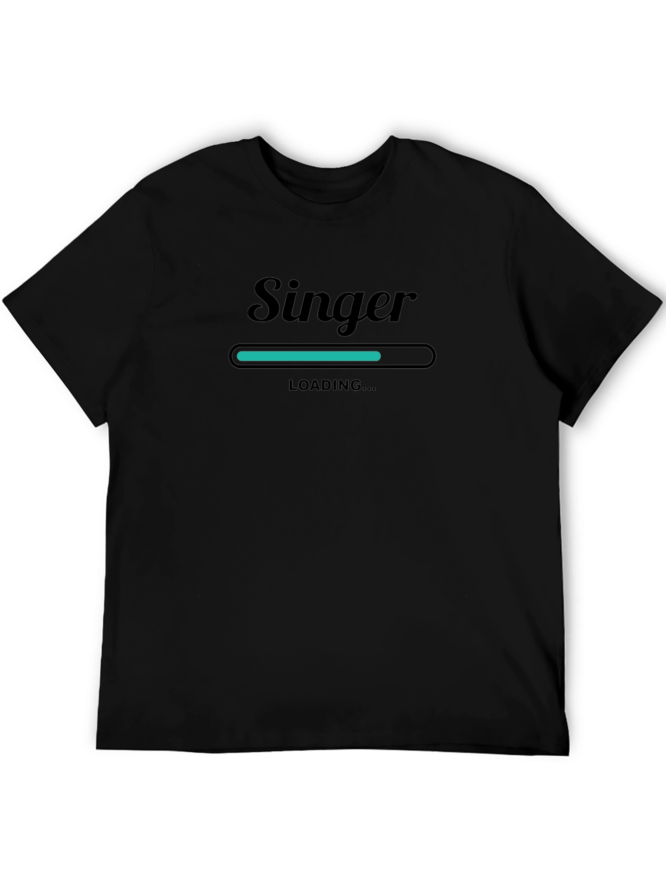 Singer Loading T-Shirt - Black