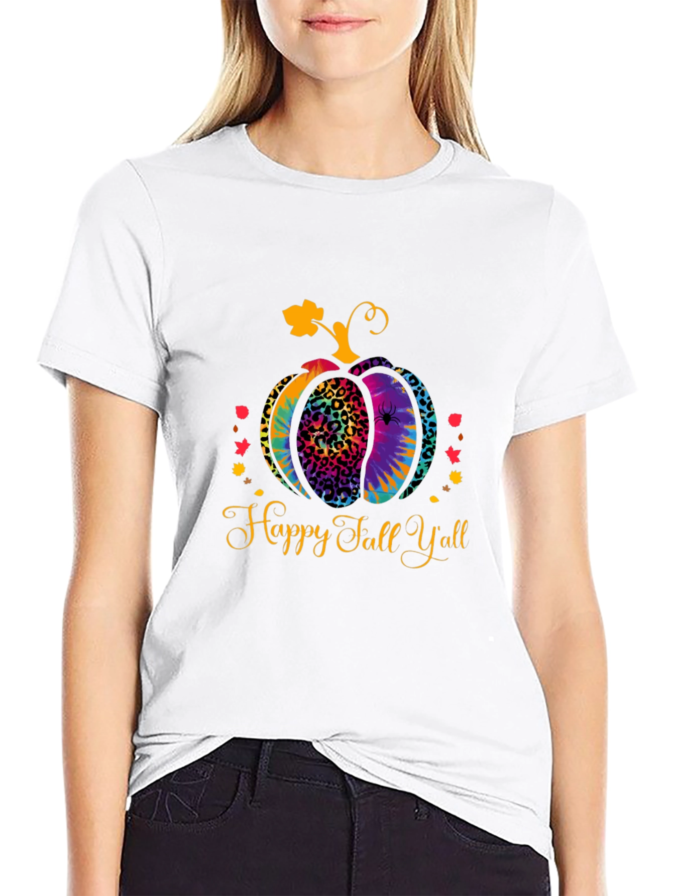 Happy Fall Yall Pumpkin T-Shirt