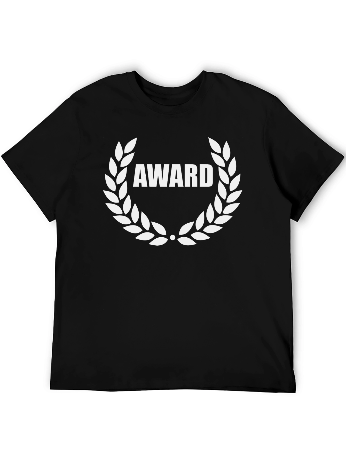 Award Graphic Tee - Laurel Wreath Design