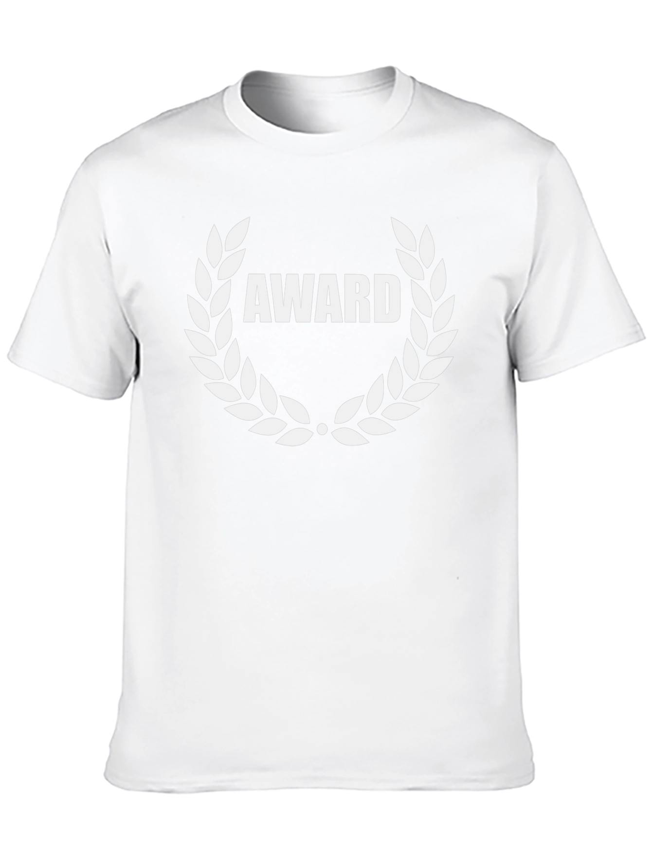Award Graphic Tee - Laurel Wreath Design