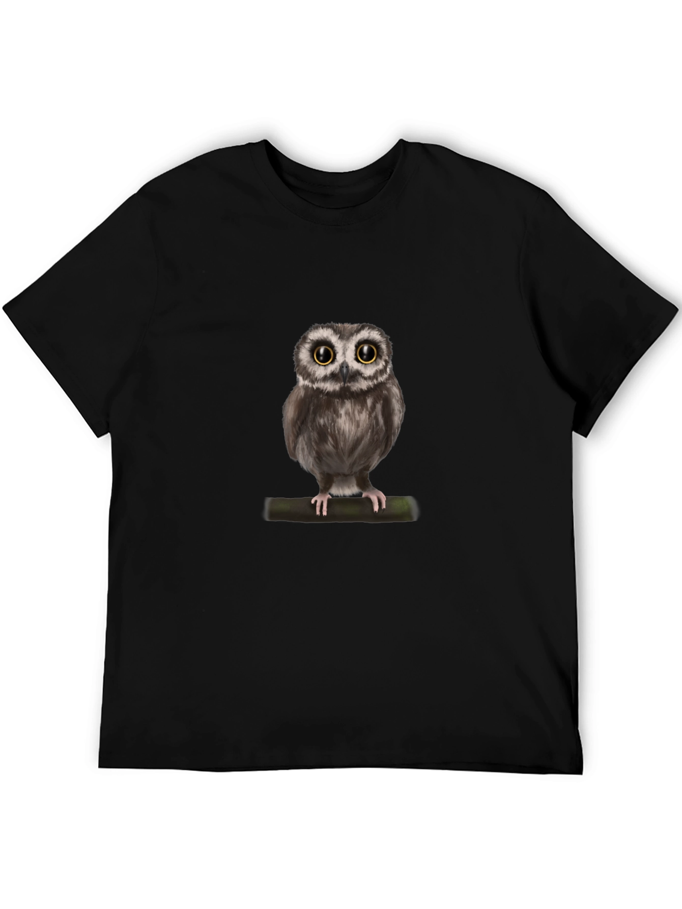 Owl Graphic Tee - Unique Bird Lover Design