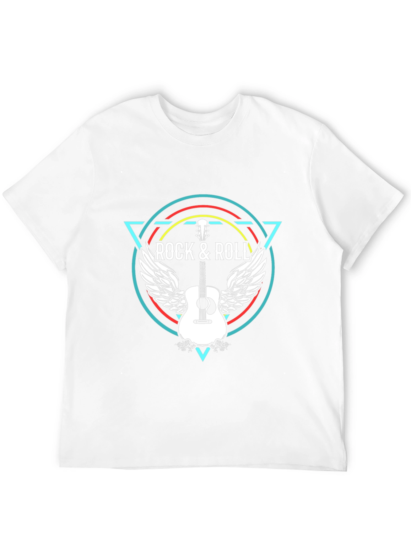 Rock & Roll Guitar Graphic T-Shirt