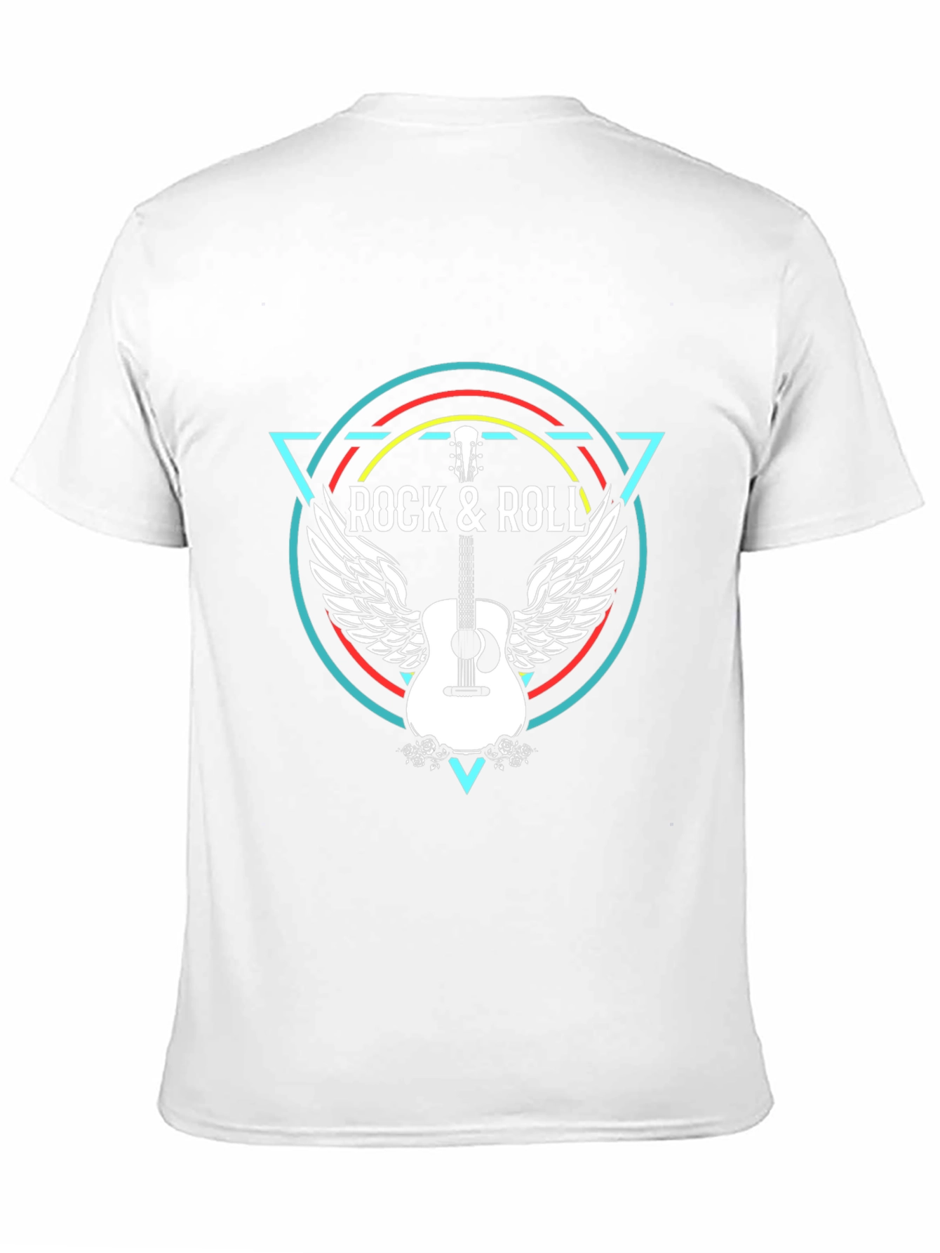Rock & Roll Guitar Graphic T-Shirt