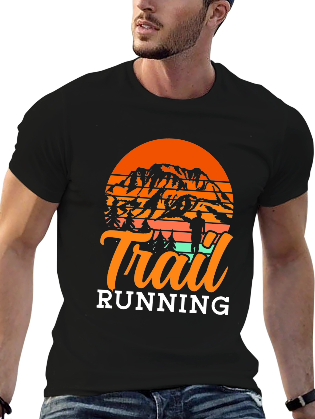 Trail Running Graphic T-Shirt