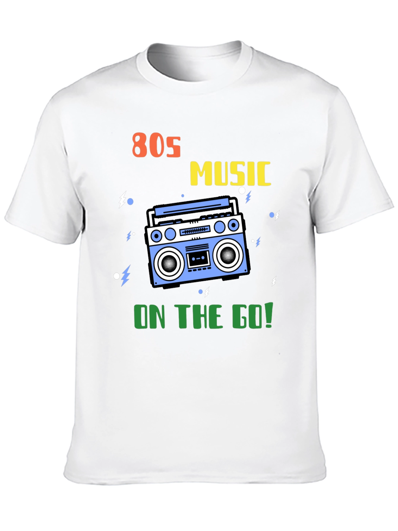 80s Music On The Go! Retro T-Shirt