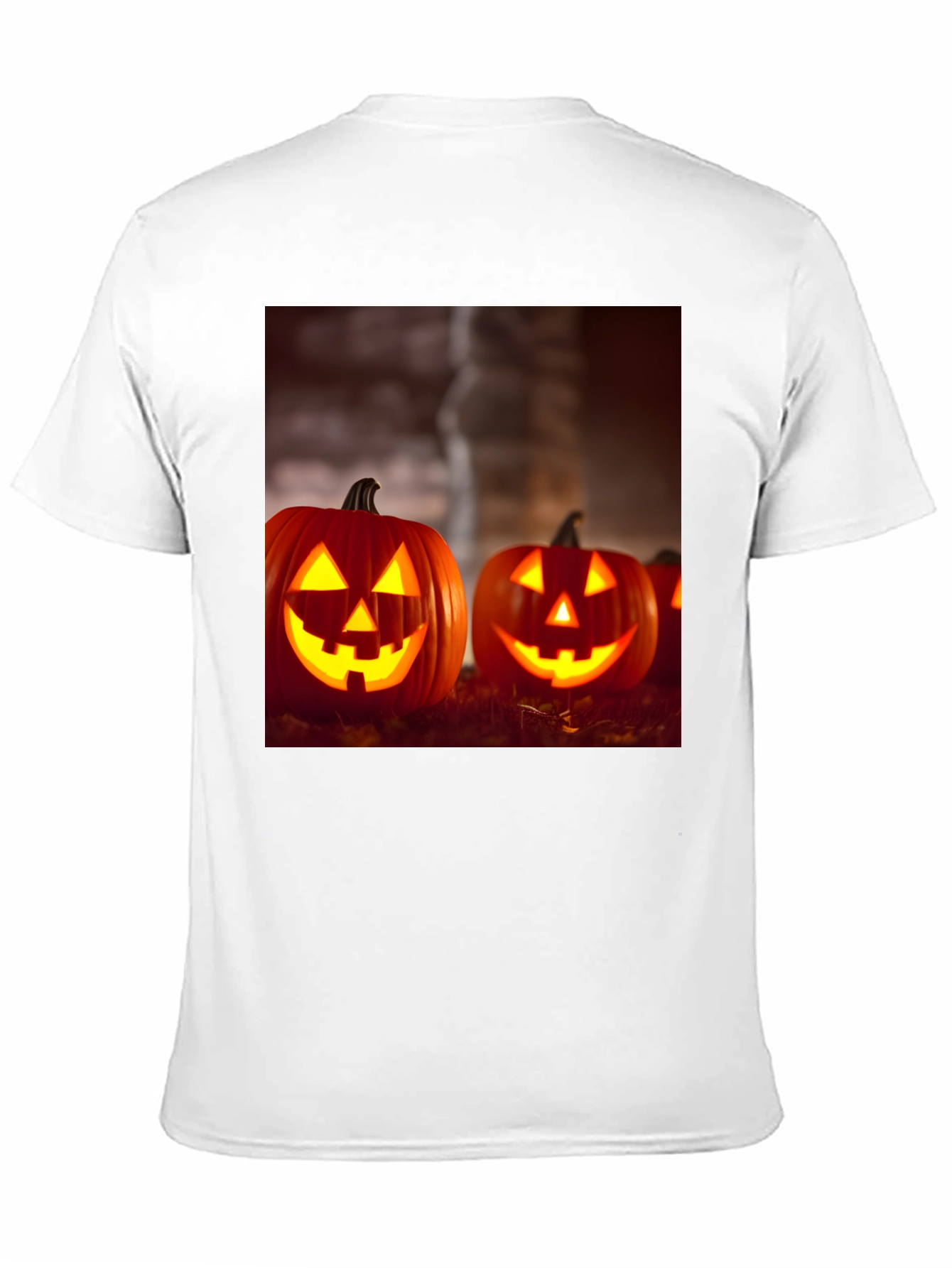 Halloween Pumpkin T-Shirt - Festive Graphic Tee