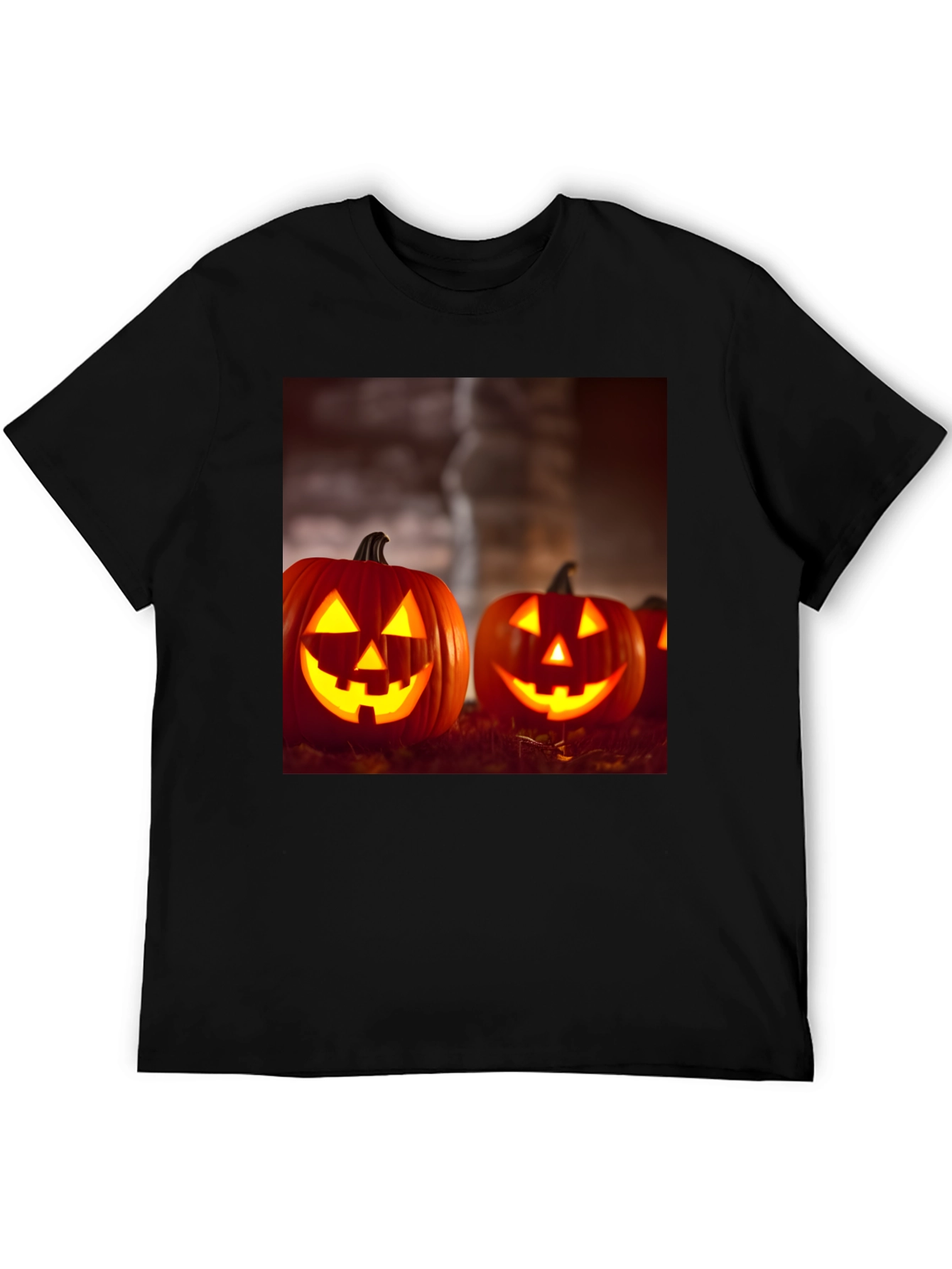 Halloween Pumpkin T-Shirt - Festive Graphic Tee