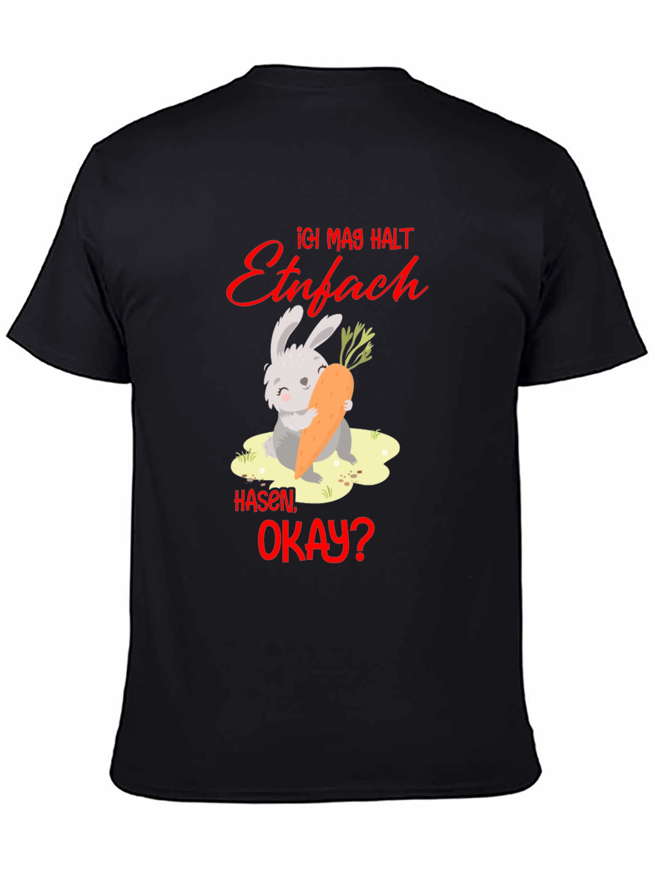 Funny Ich mag halt Hasen okay? Bunny T-Shirt