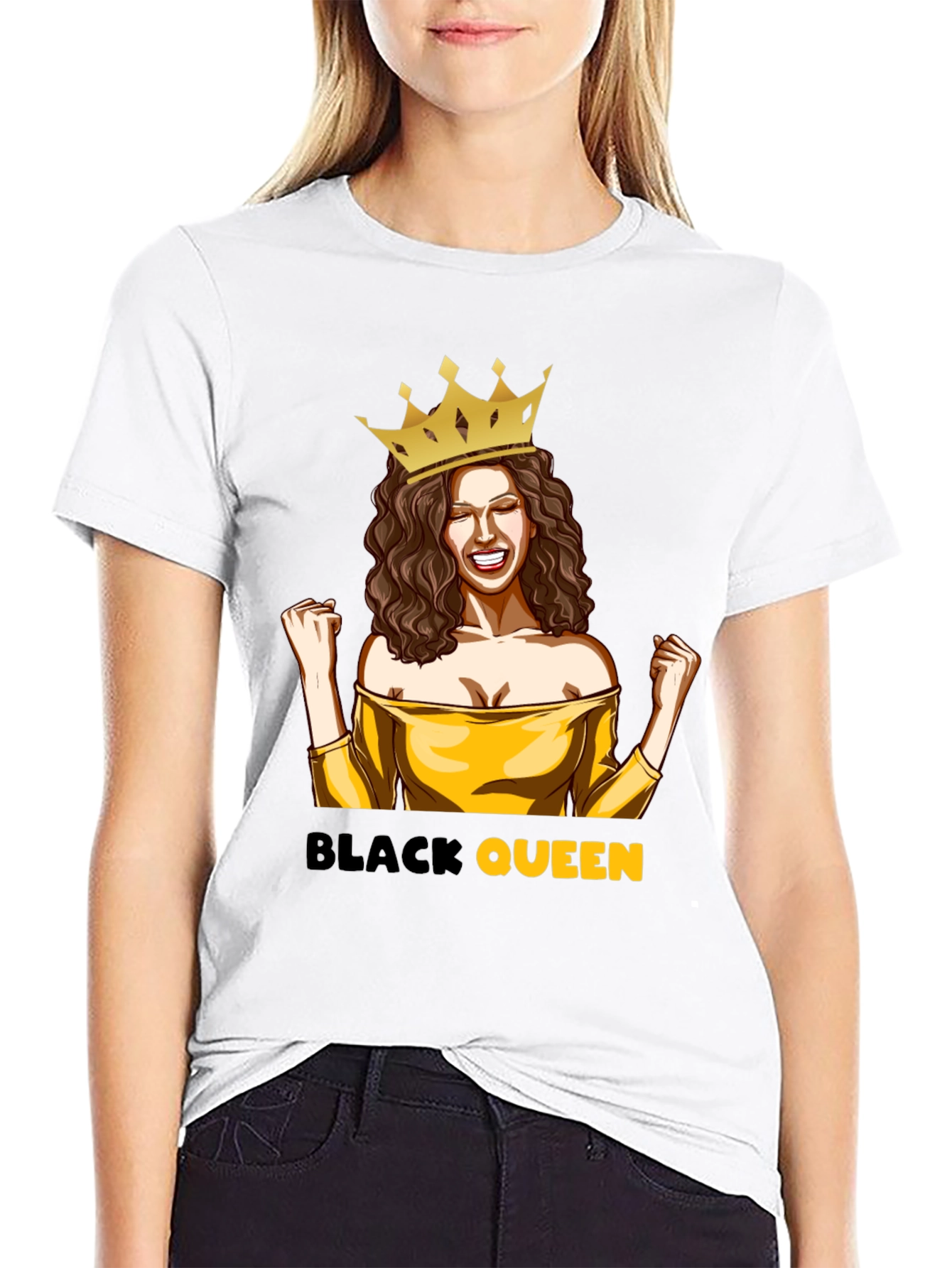 Black Queen Graphic T-Shirt - Stylish & Trendy